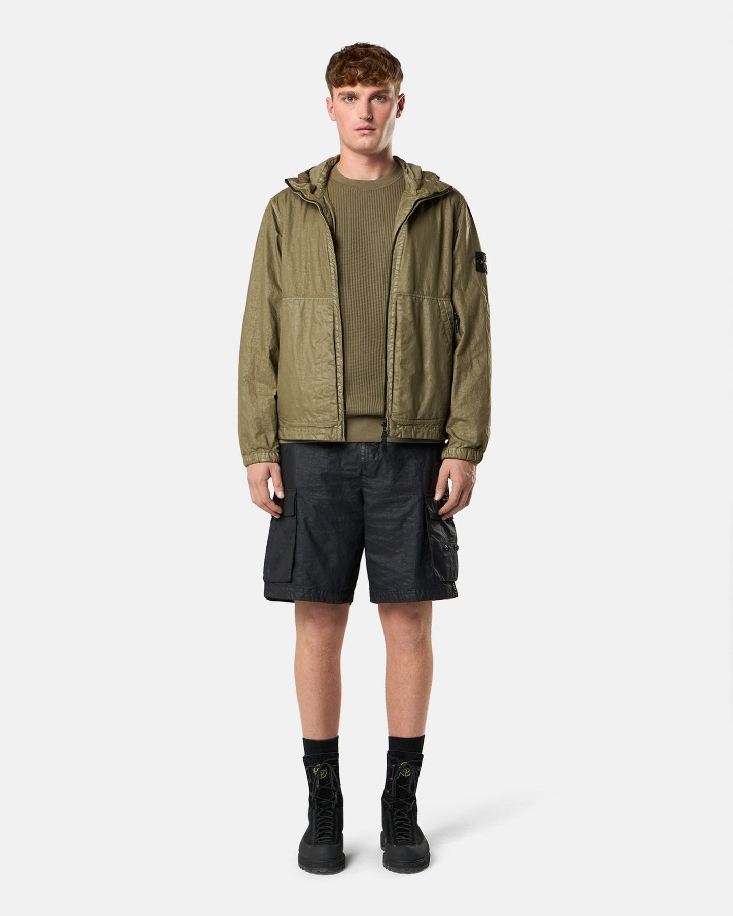 Chaqueta ligera Relaxed Stone Island Nylon Panama para hombre