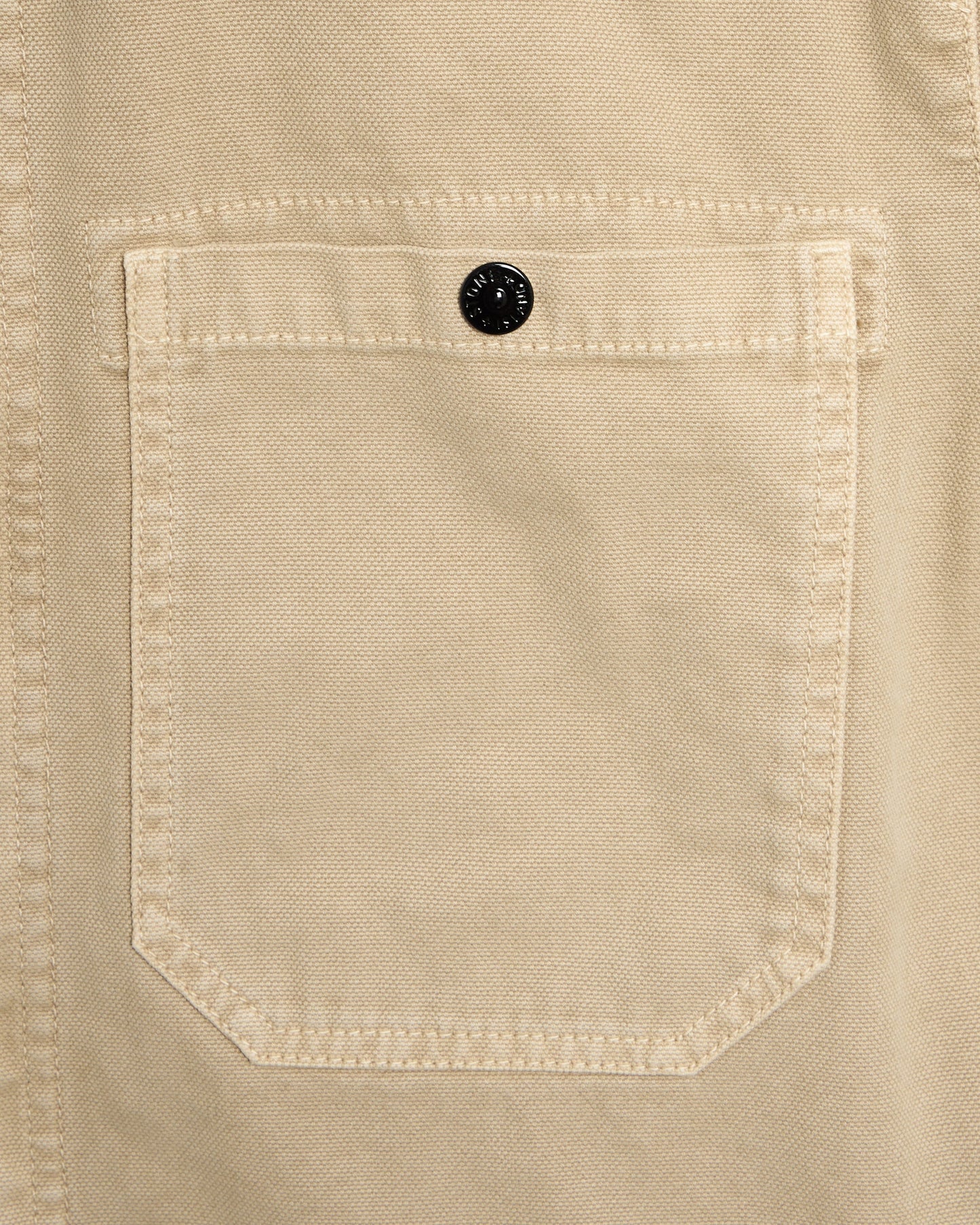 Sobrecamisa Relaxed Stone Island Panama Cotton "Old" Effect para hombre