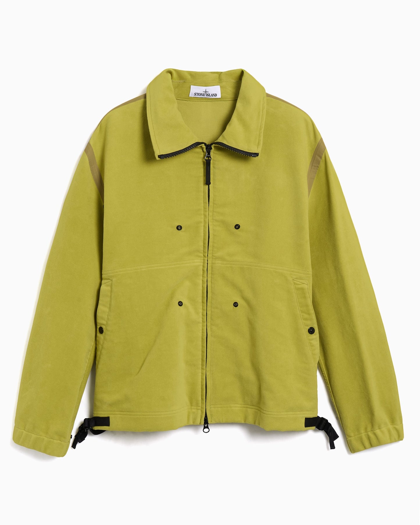 Chaqueta impermeable Relaxed Desmontable Stone Island Translucent Cover para hombre