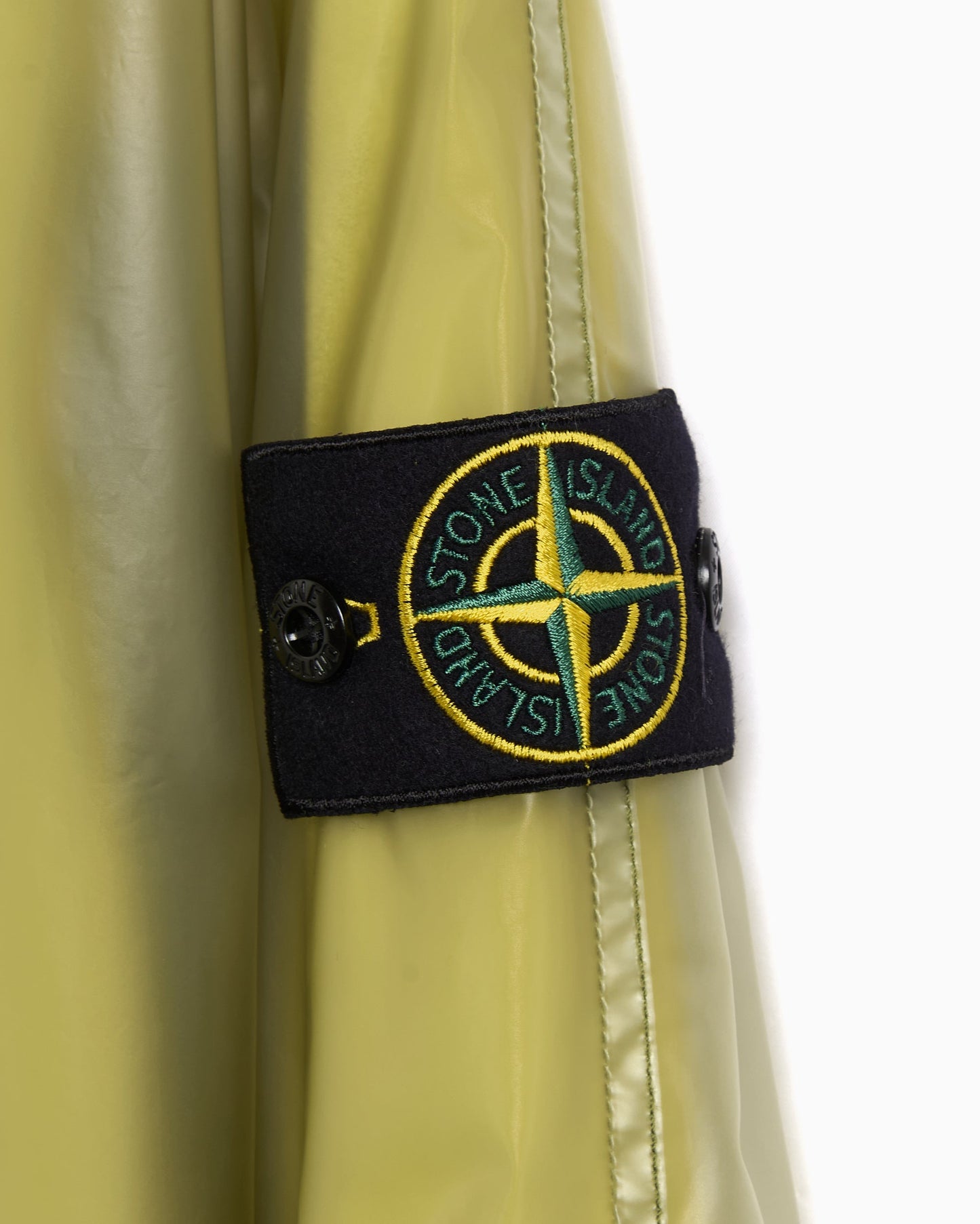 Chaqueta impermeable Relaxed Desmontable Stone Island Translucent Cover para hombre