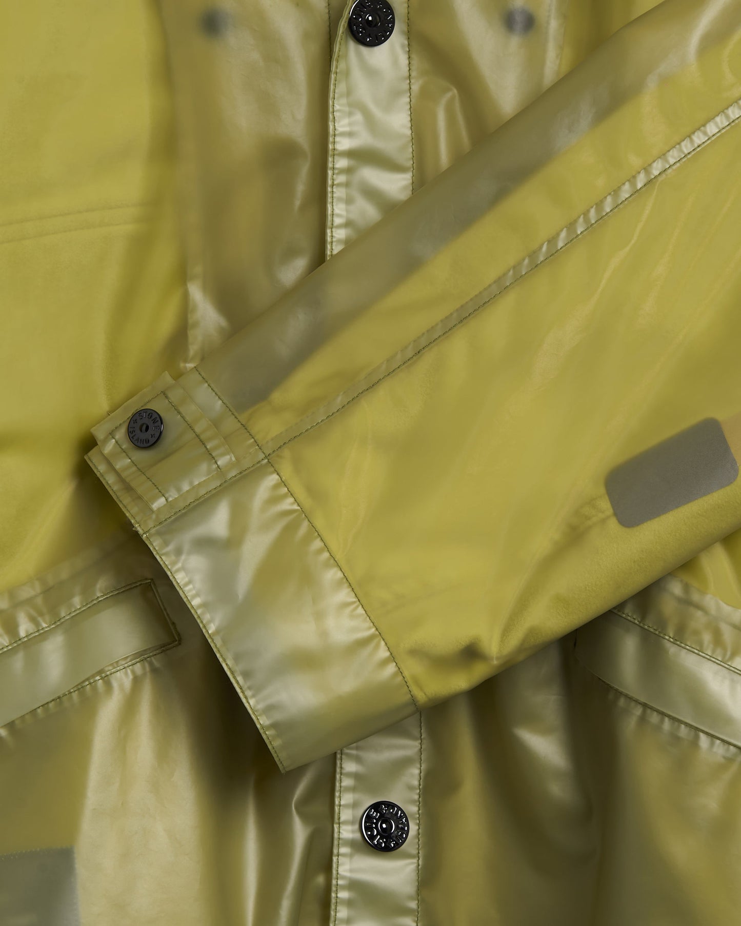Chaqueta impermeable Relaxed Desmontable Stone Island Translucent Cover para hombre