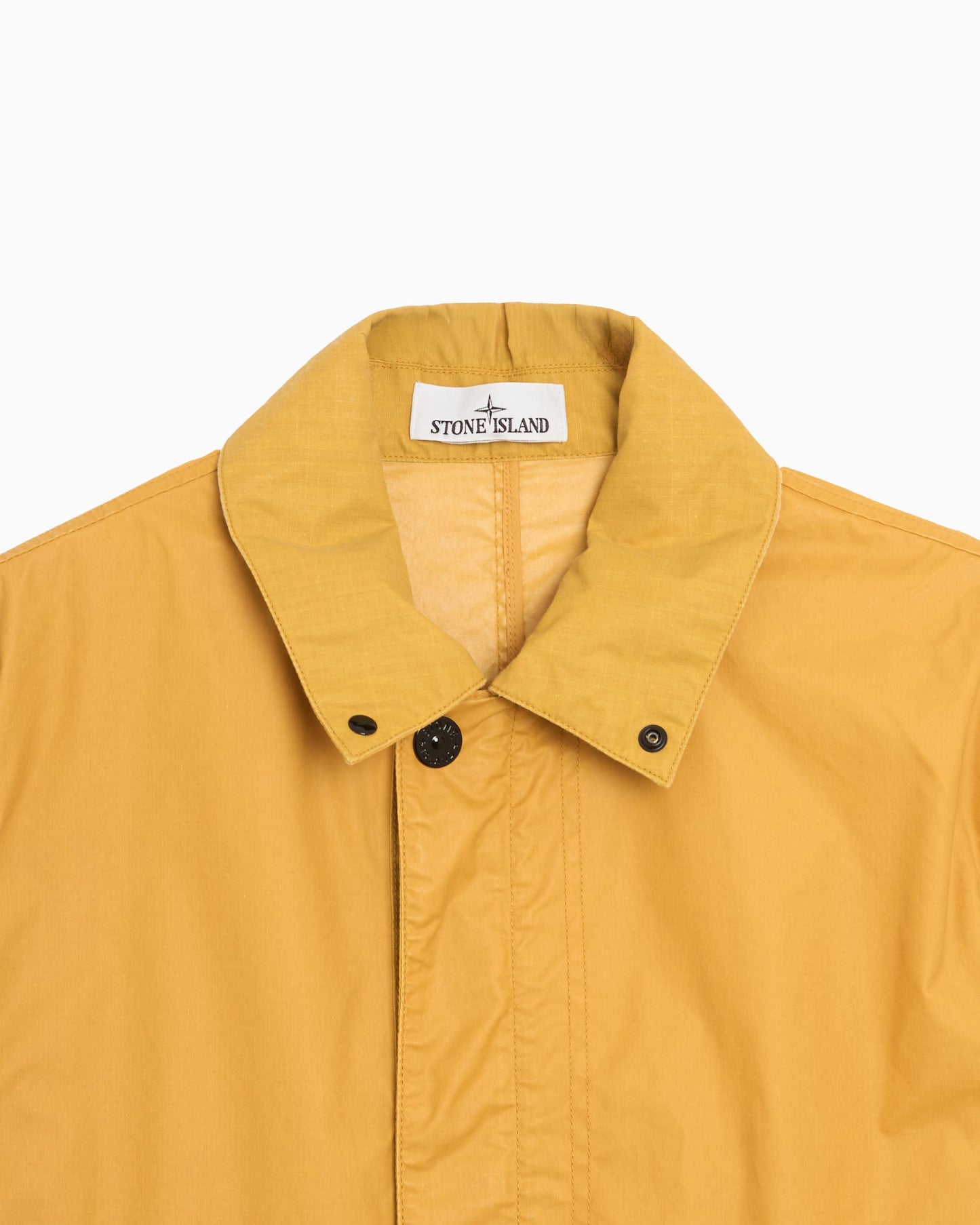 Chaqueta ligera Stone Island Waxed Pigment para hombre