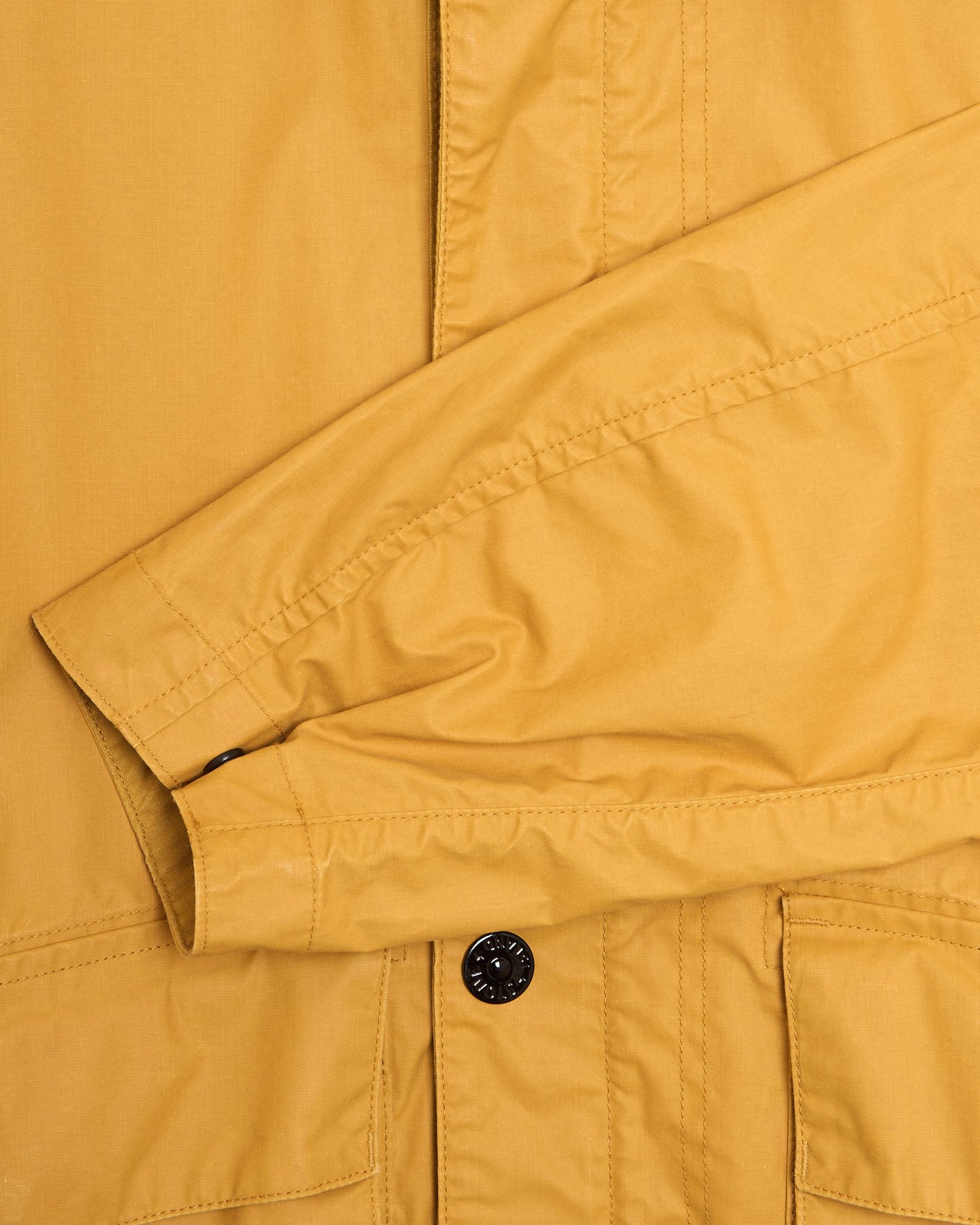 Chaqueta ligera Stone Island Waxed Pigment para hombre