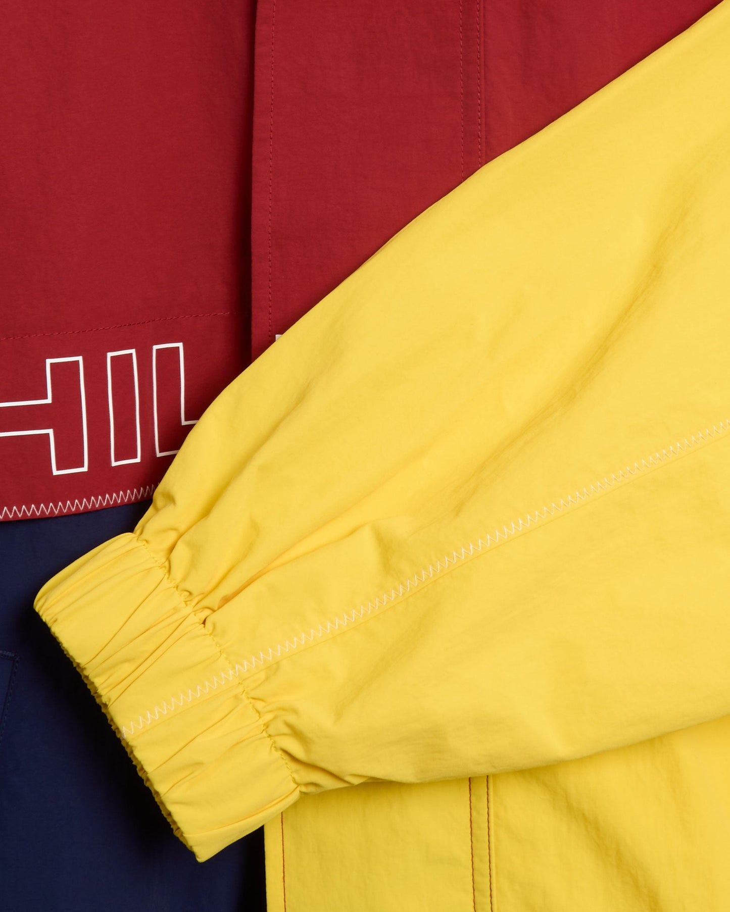 Chaqueta impermeable Relaxed Tommy Hilfiger Sailing Color Block Regatta para hombre