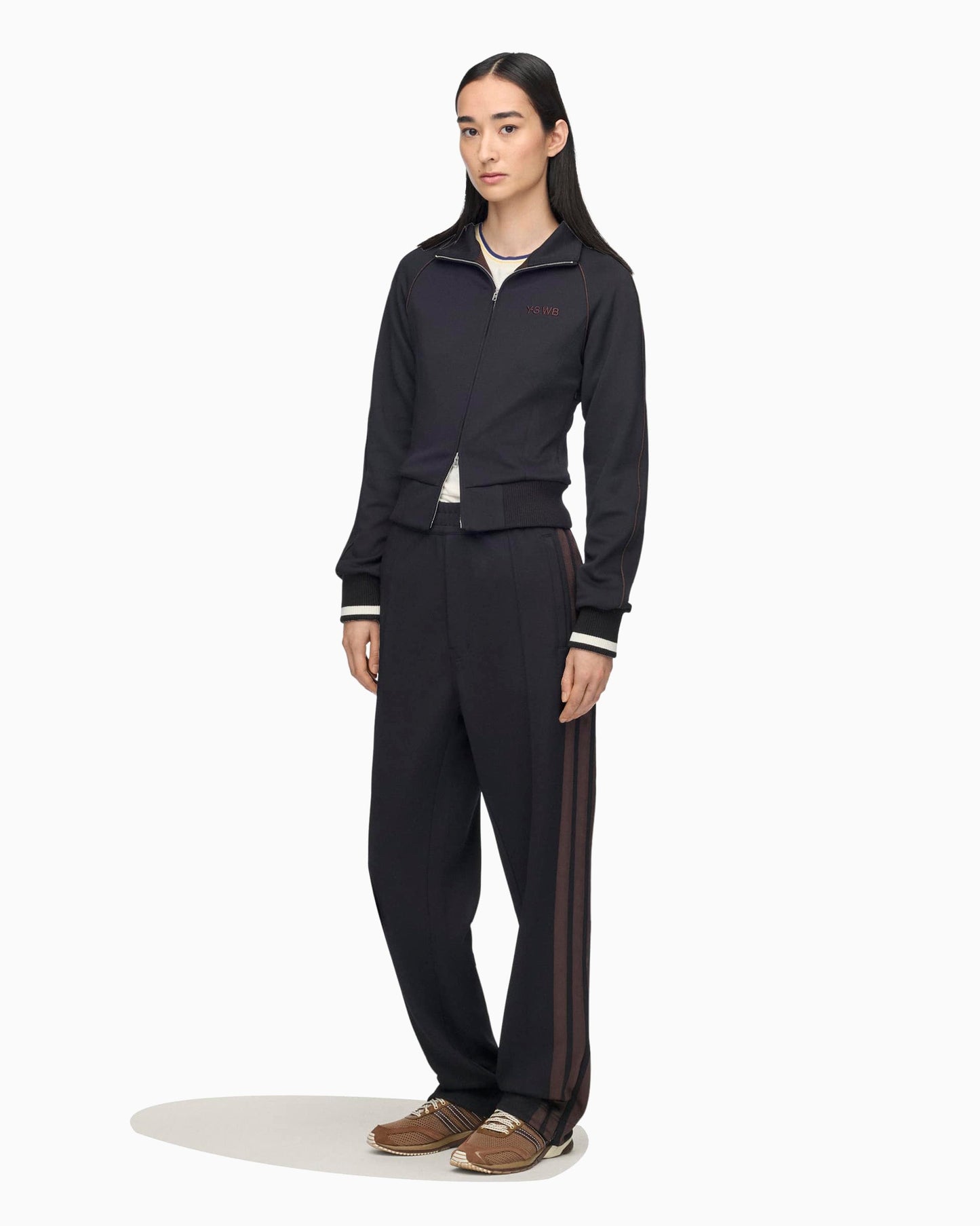 Chaqueta de chandal con logo Y-3 x Wales Bonner para mujer