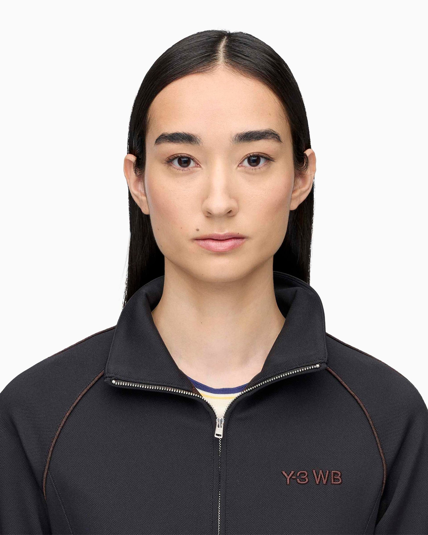 Chaqueta de chandal con logo Y-3 x Wales Bonner para mujer