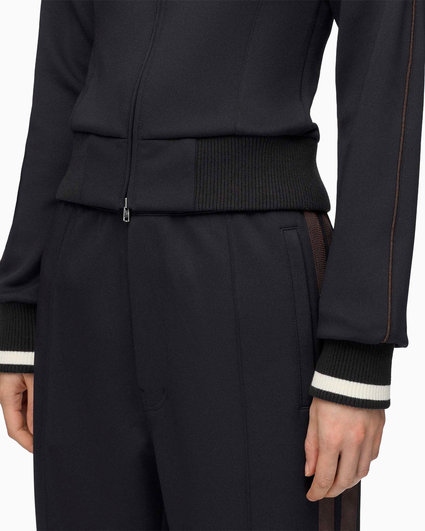 Chaqueta de chandal con logo Y-3 x Wales Bonner para mujer