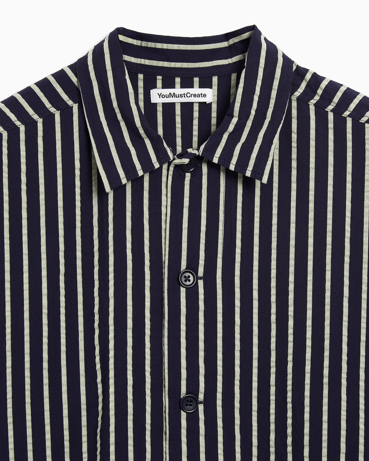 Sobrecamisa de rayas Relaxed YMC PJ para hombre