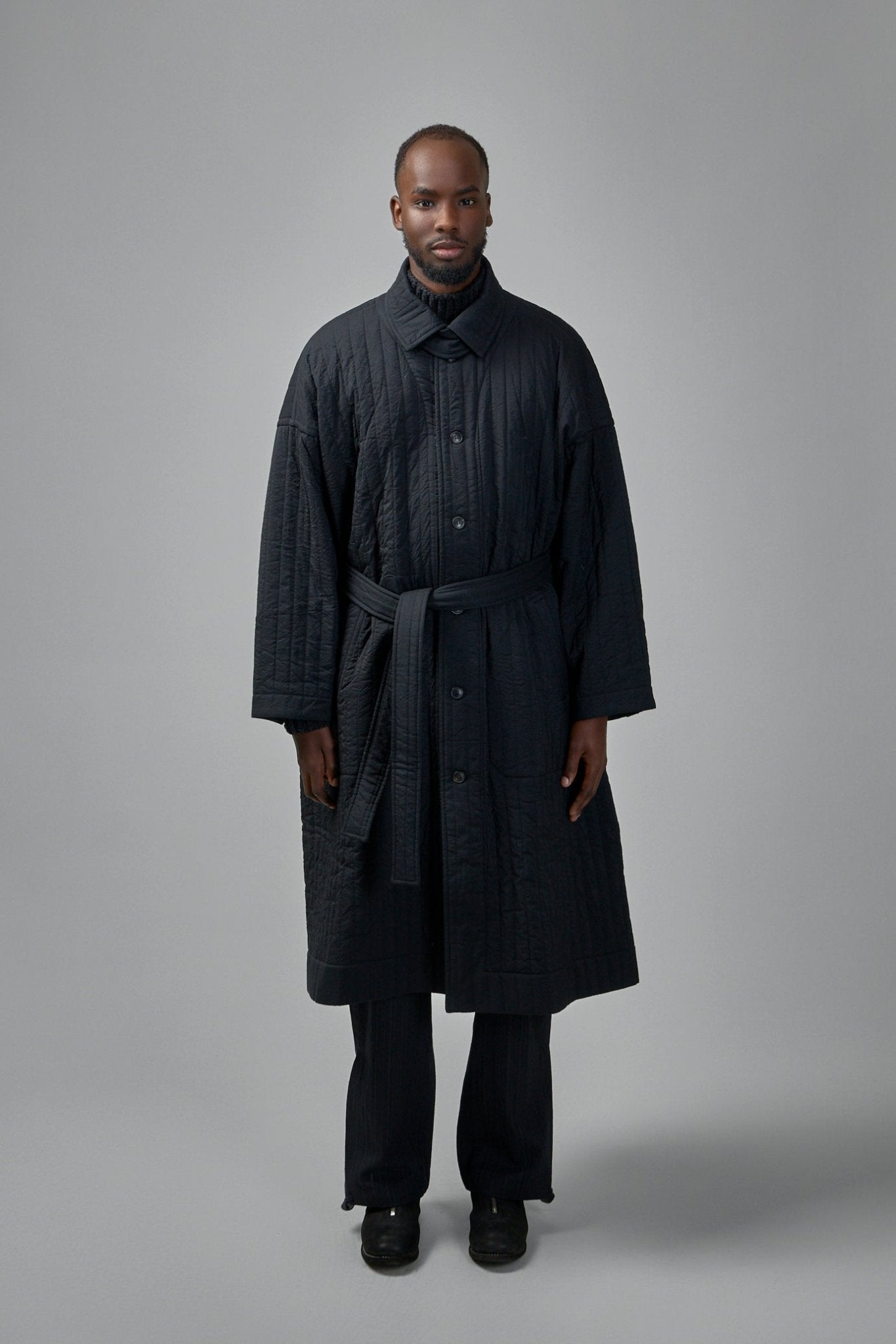 Coat#34 Wool Silk Cloth
