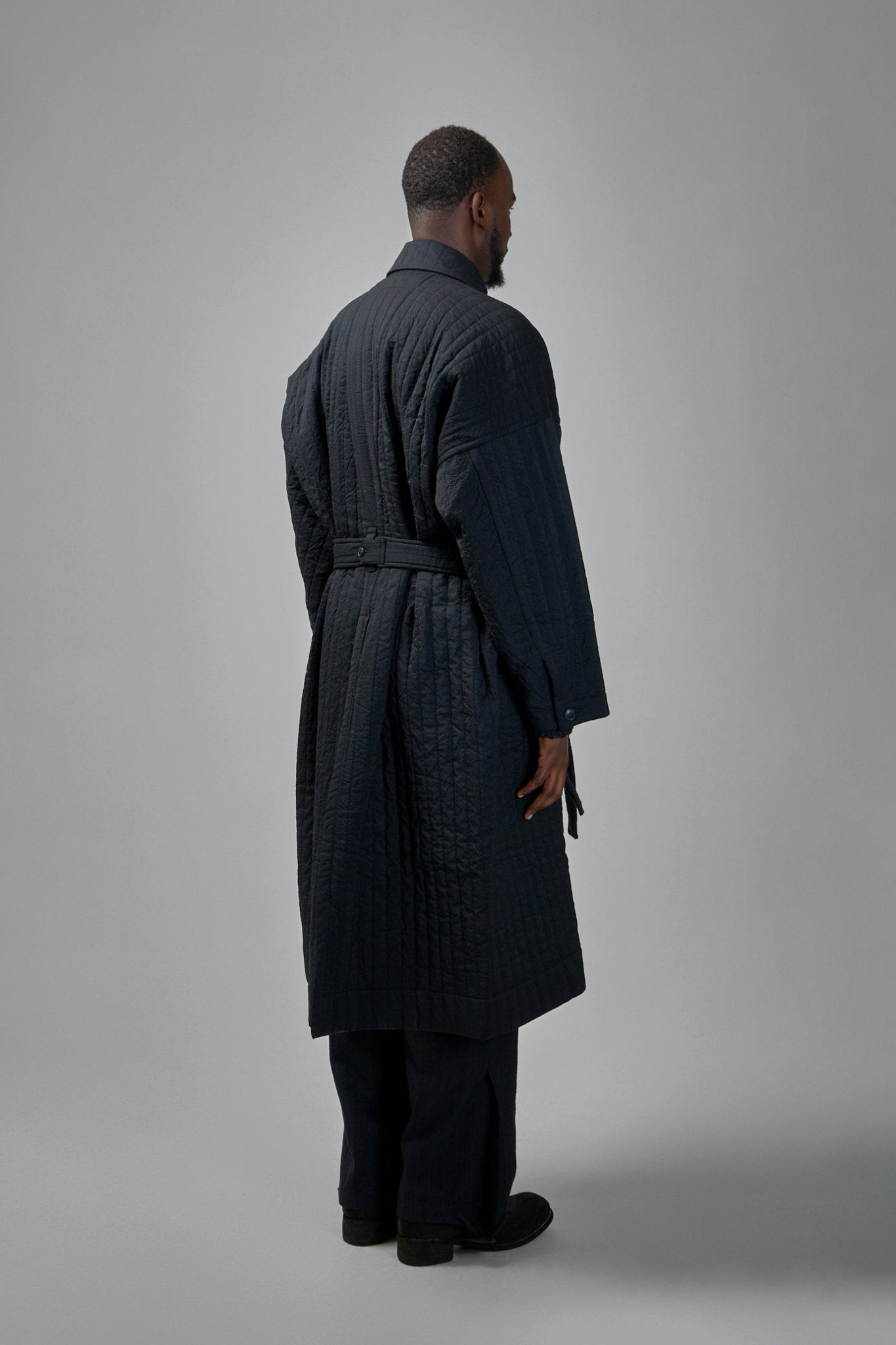 Coat#34 Wool Silk Cloth