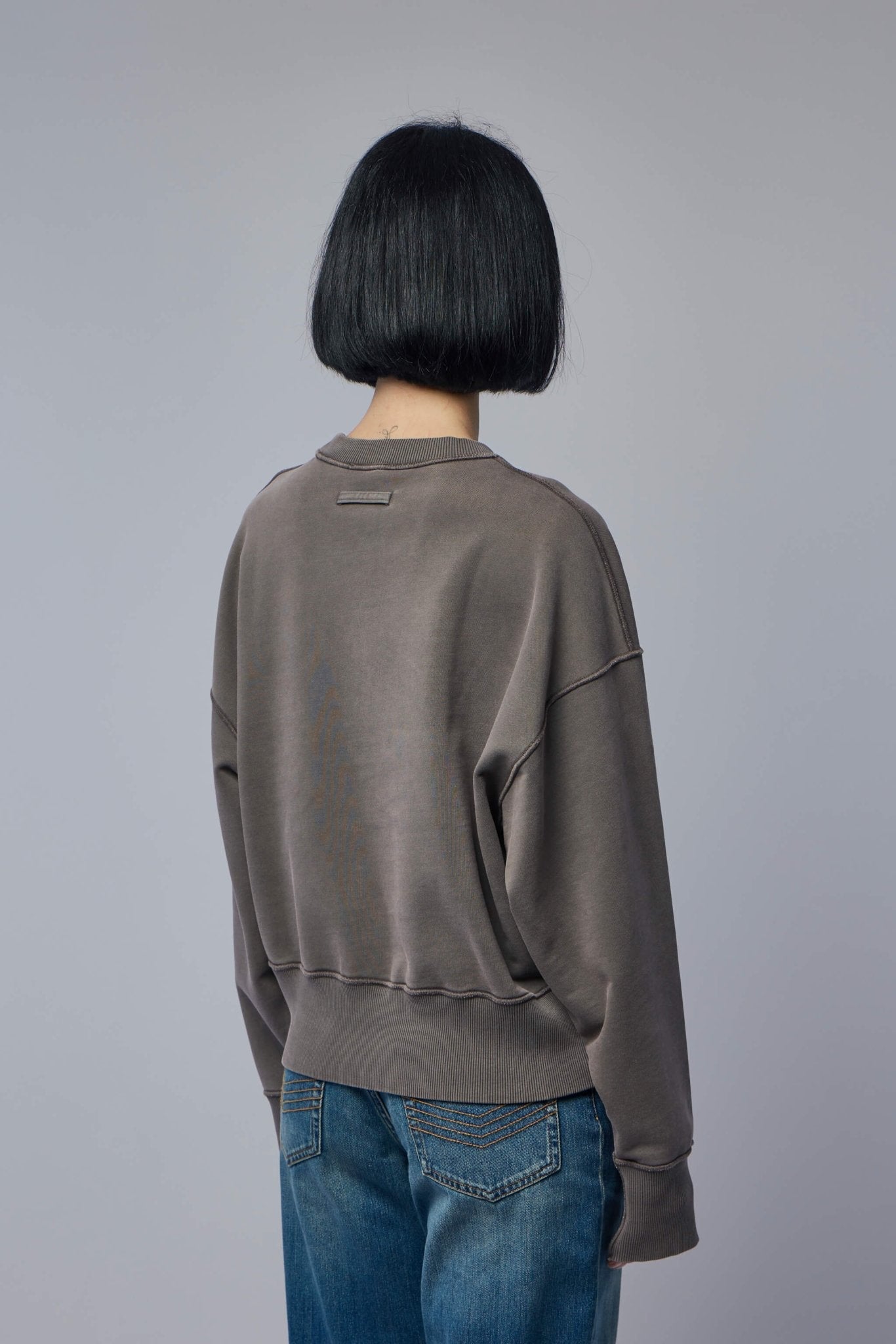 Long Sleeve Embroidered Sweatshirt