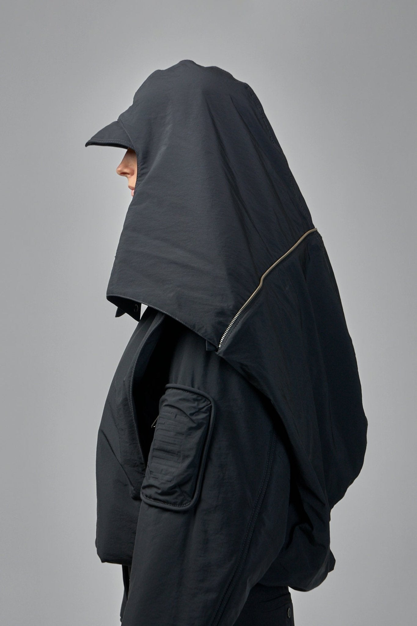 Hidden Hood Bomber Jacket