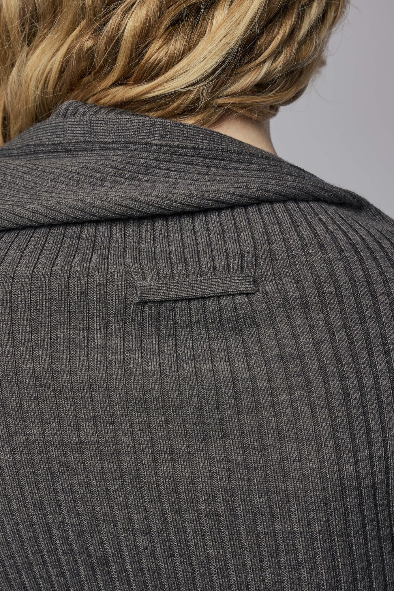 Merino Wool Asymmetric Pullover