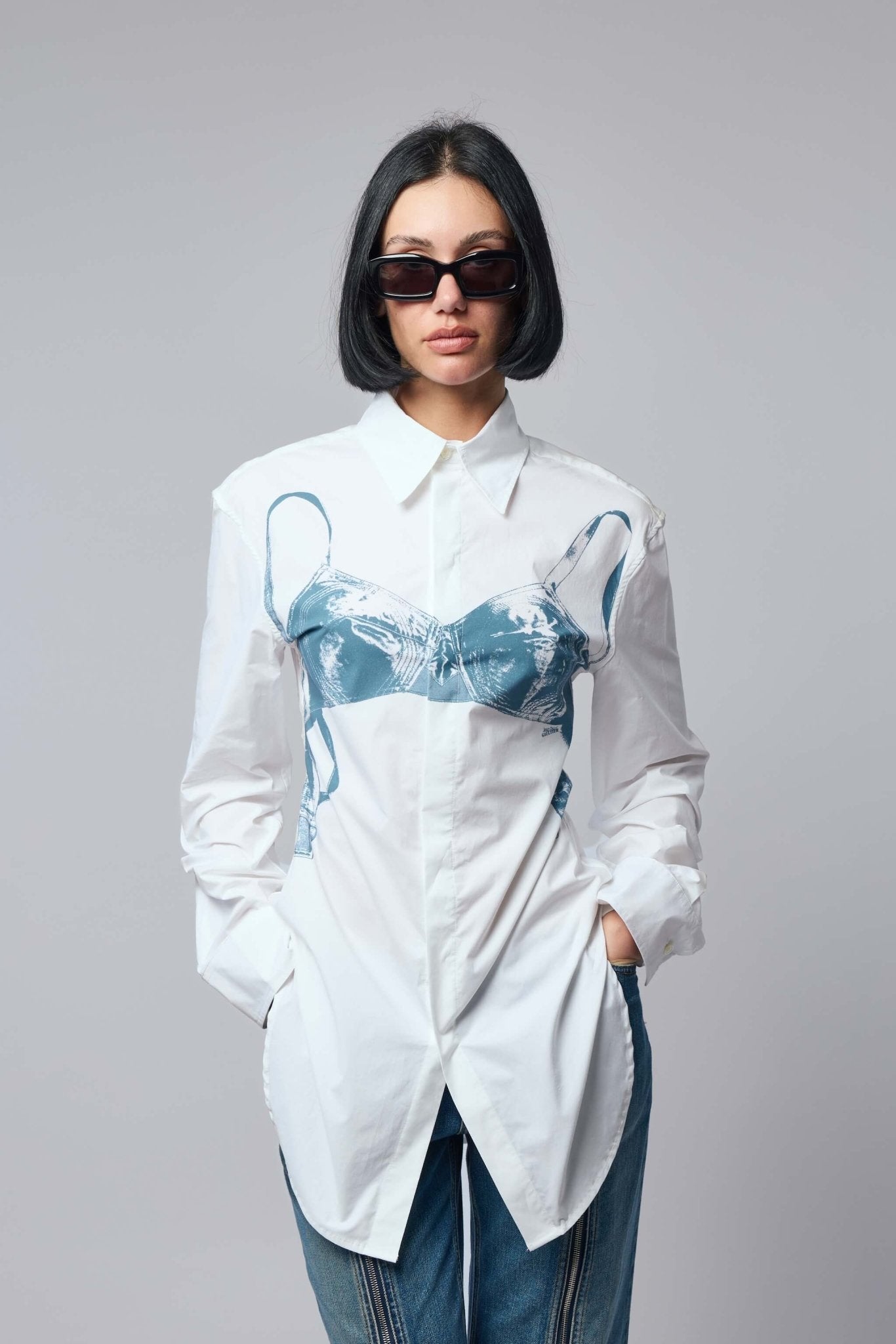 The Scanned Bra Shirt
