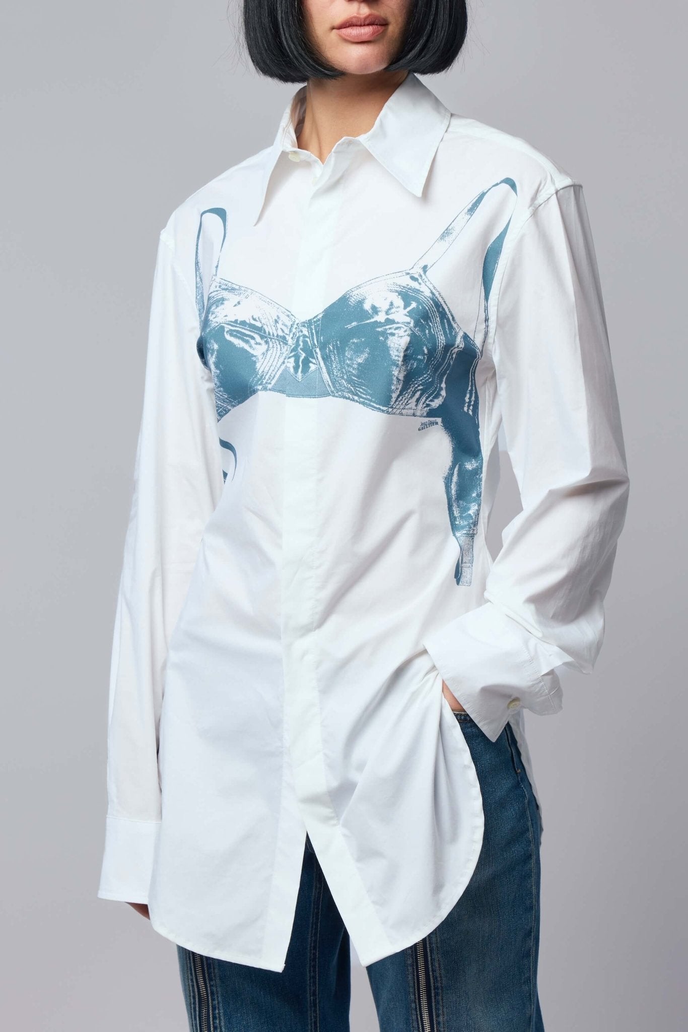 The Scanned Bra Shirt