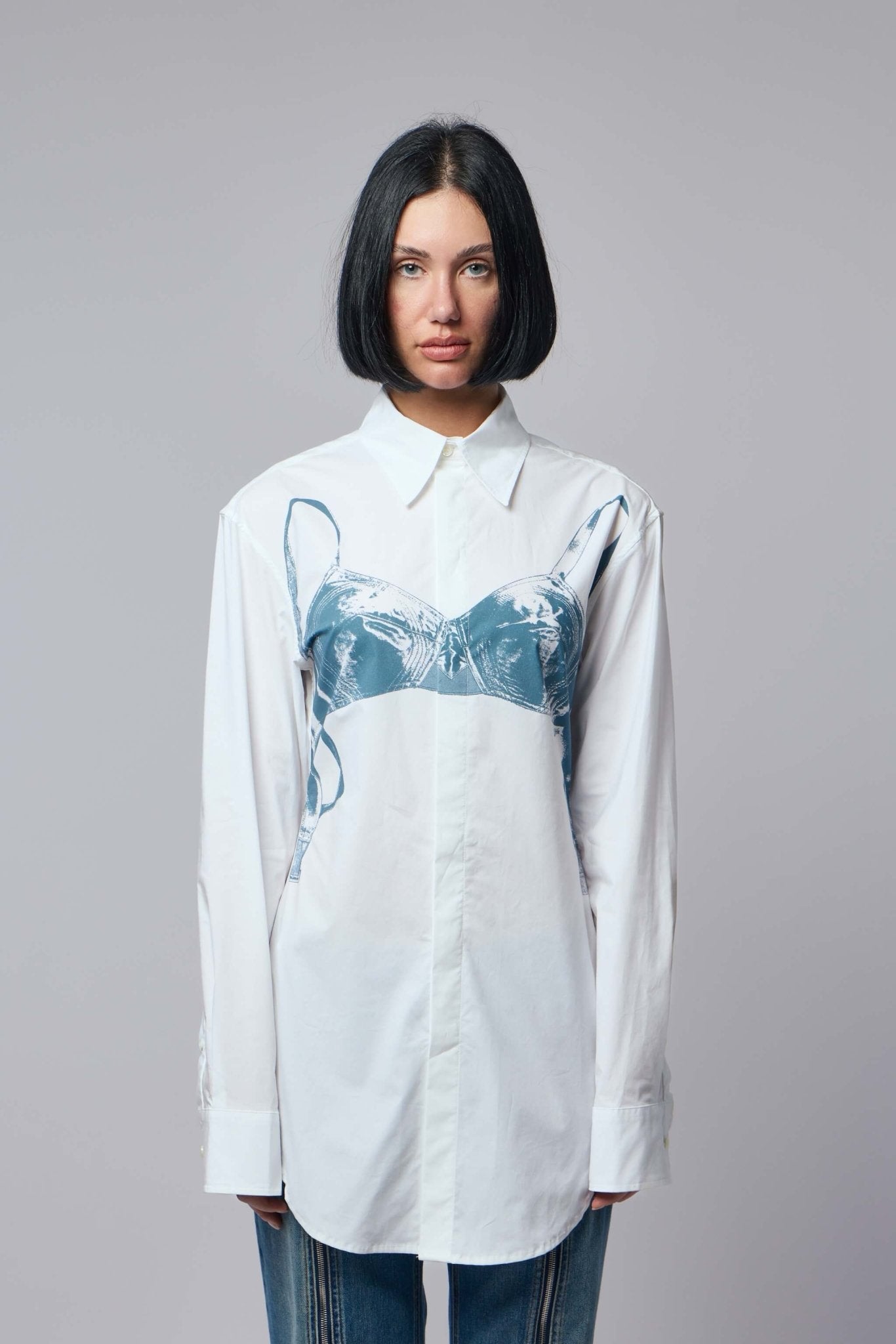 The Scanned Bra Shirt