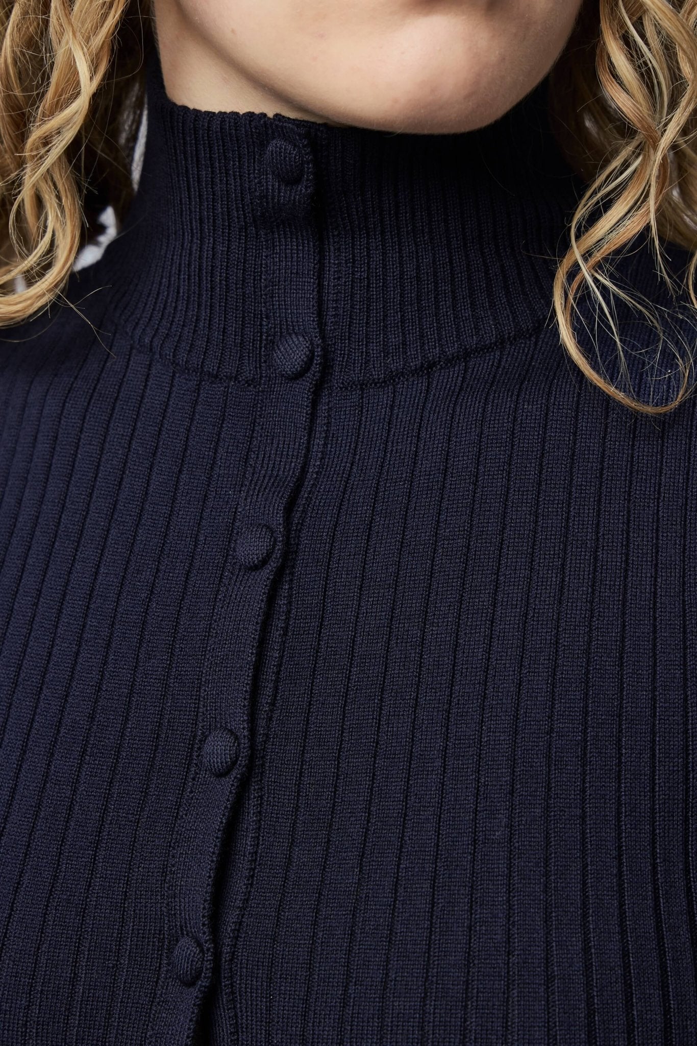 Merino Wool Flat Rib Sleeveless Gilet