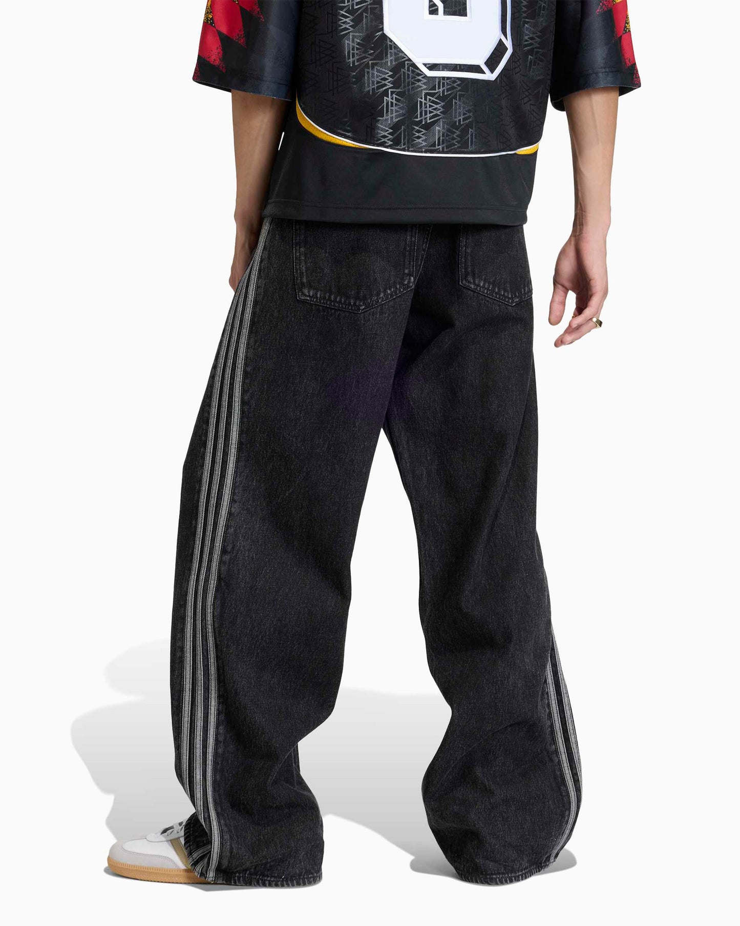 Pantalones vaqueros Baggy adidas Originals Firebird Adicolor para hombre
