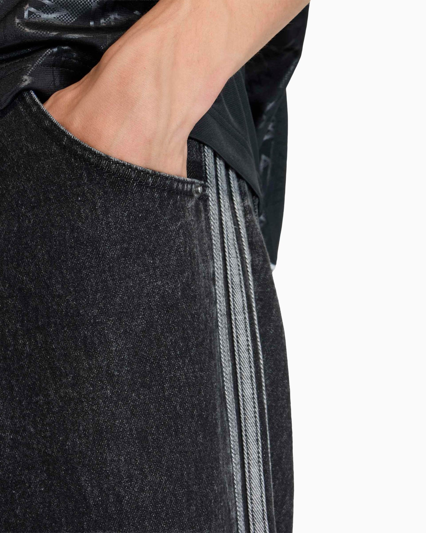 Pantalones vaqueros Baggy adidas Originals Firebird Adicolor para hombre