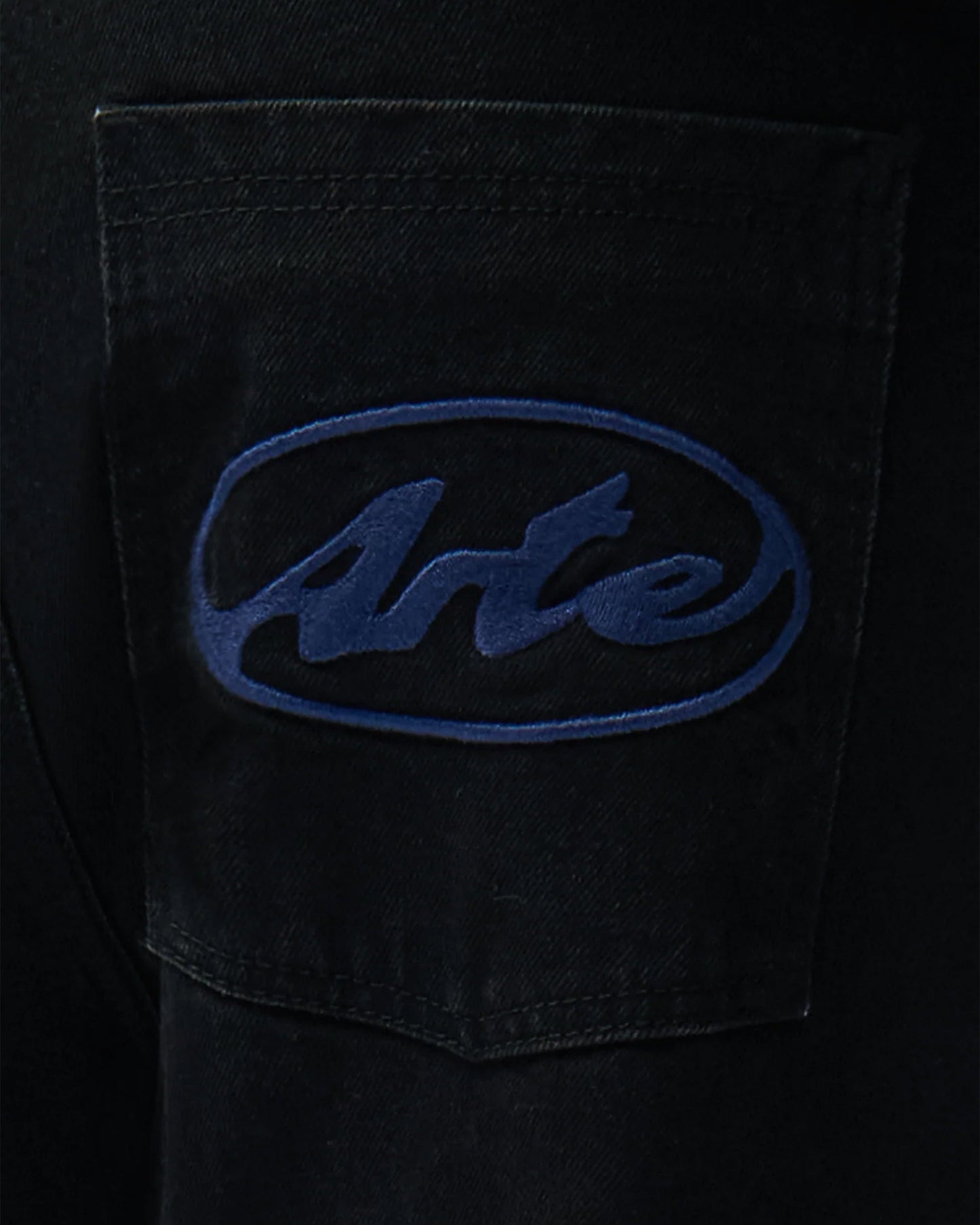 Pantalones vaqueros Baggy Relaxed Arte Antwerp Circle Logo para hombre
