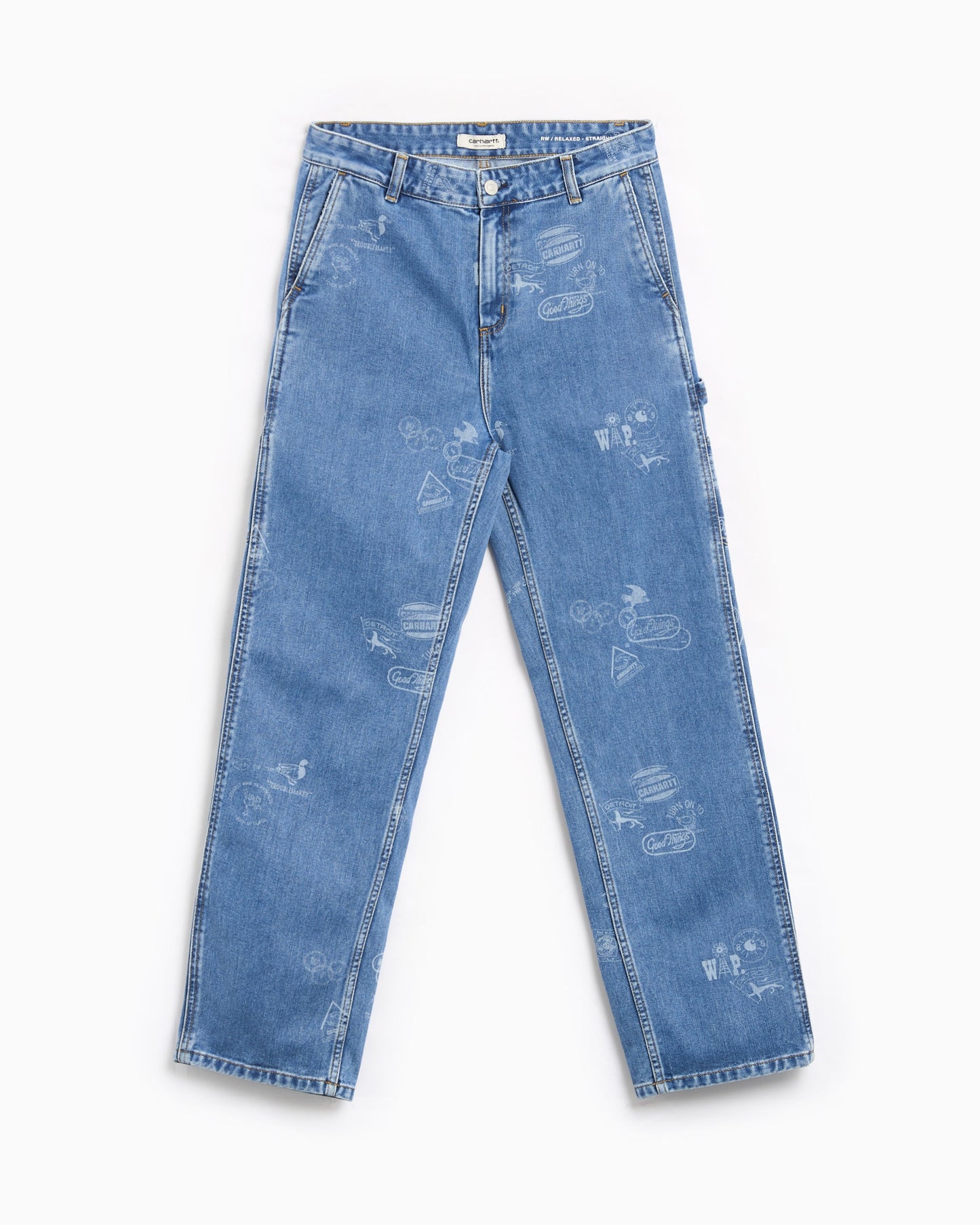 Pantalones vaqueros Carhartt WIP Stamp Women's Pants para mujer