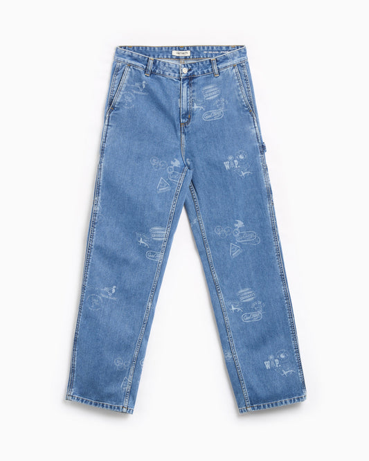 Pantalones vaqueros Carhartt WIP Stamp Women's Pants para mujer