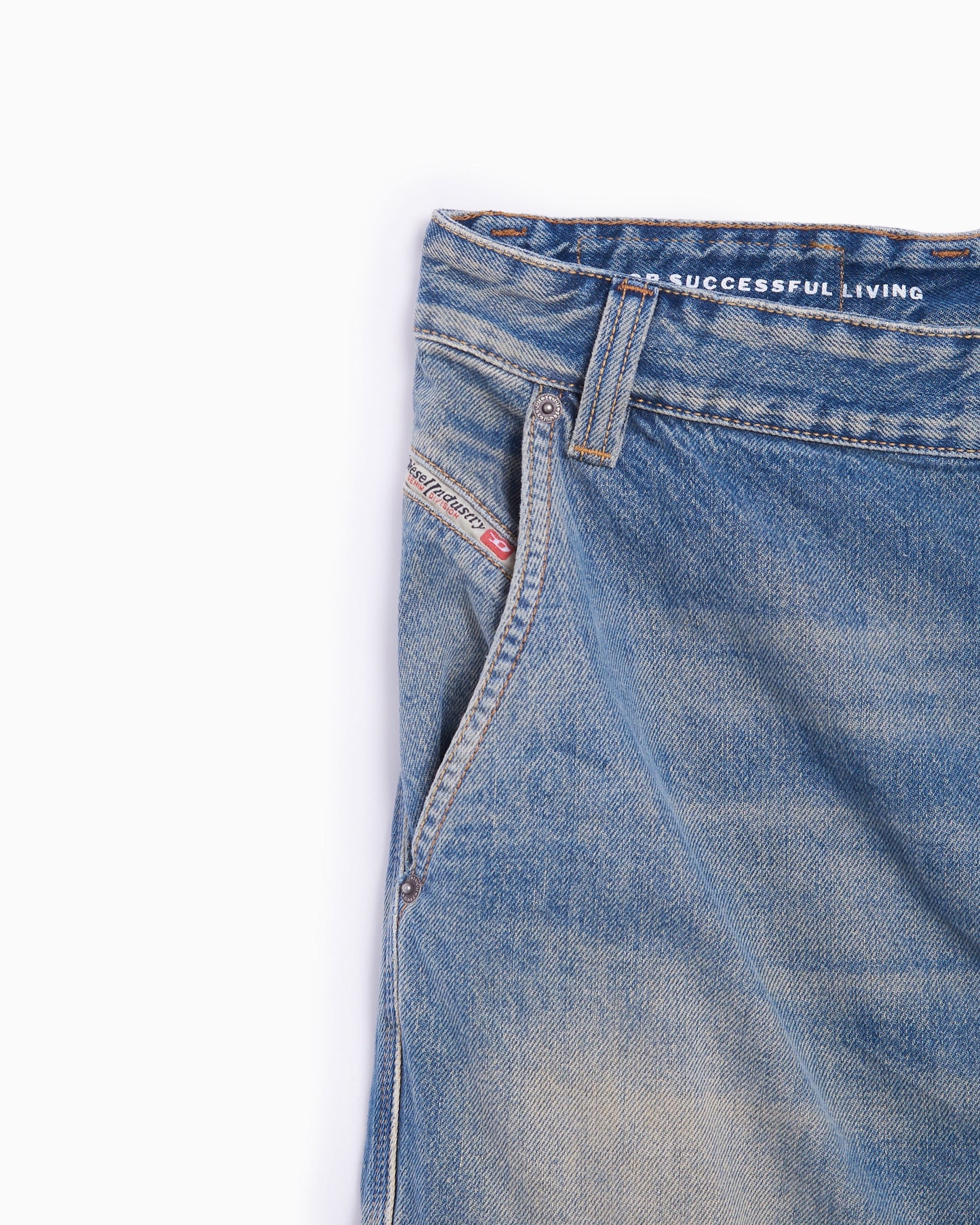 Pantalones vaqueros Cargo Relaxed Diesel D-Fish L.32 Women's Cargo Pants para mujer