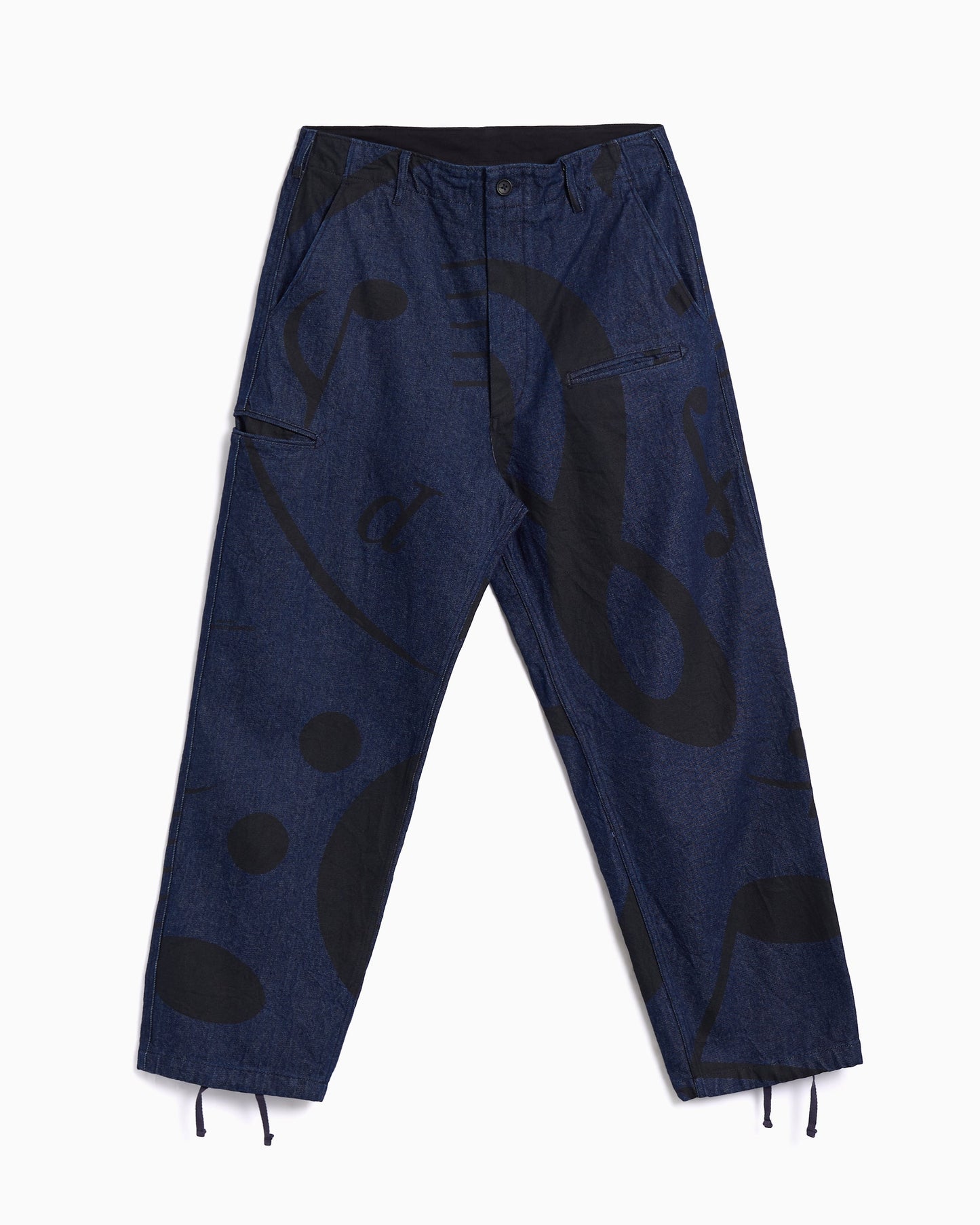 Pantalones vaqueros Chino Engineered Garments Indigo Music Note para hombre