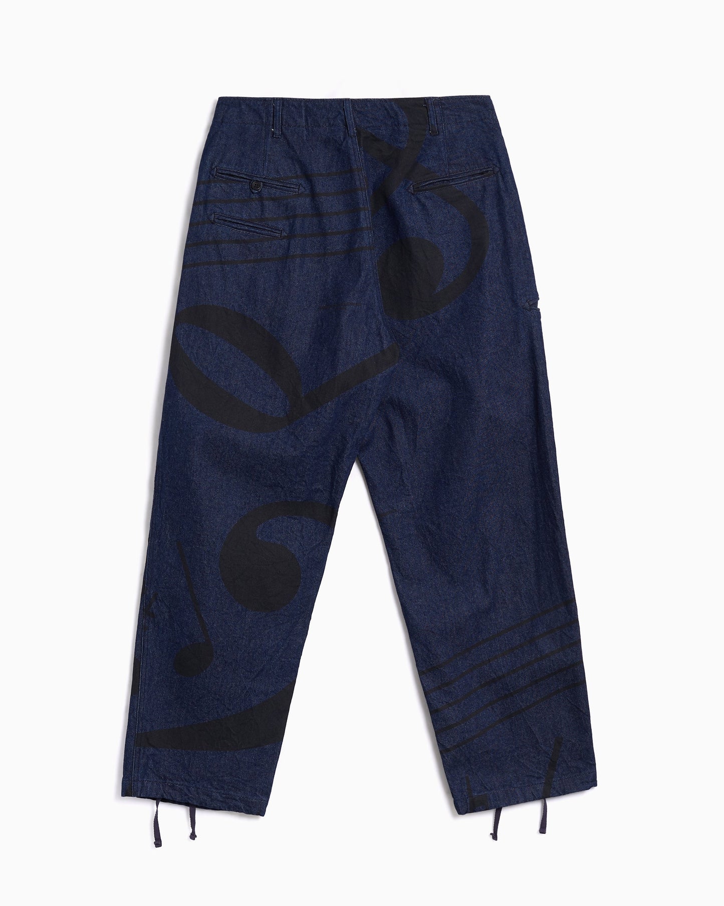 Pantalones vaqueros Chino Engineered Garments Indigo Music Note para hombre