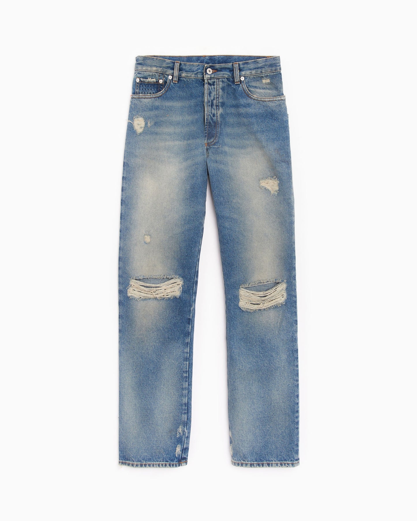 Pantalones vaqueros Heron Preston Distressed Regular Men's Pants para hombre