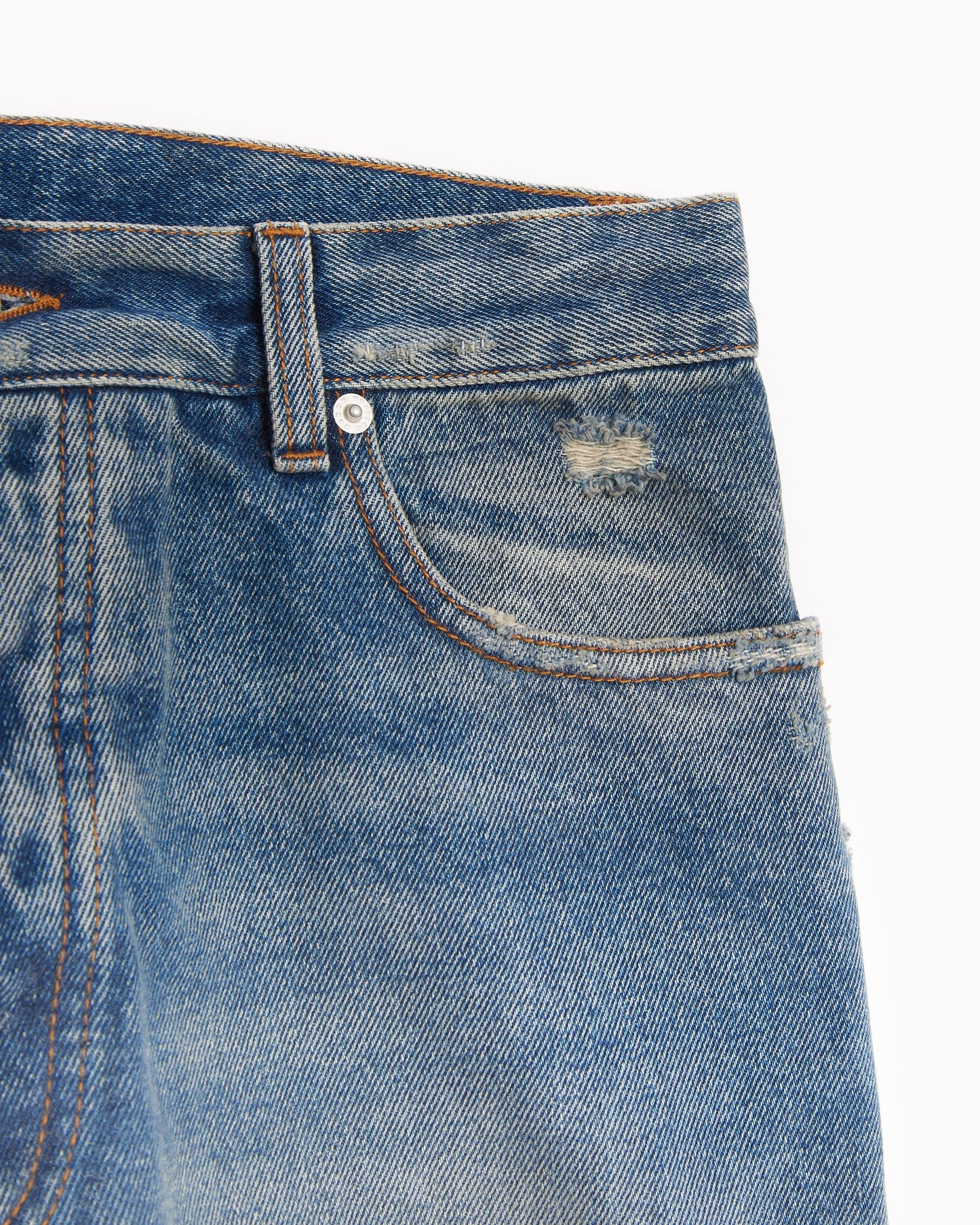 Pantalones vaqueros Heron Preston Distressed Regular Men's Pants para hombre