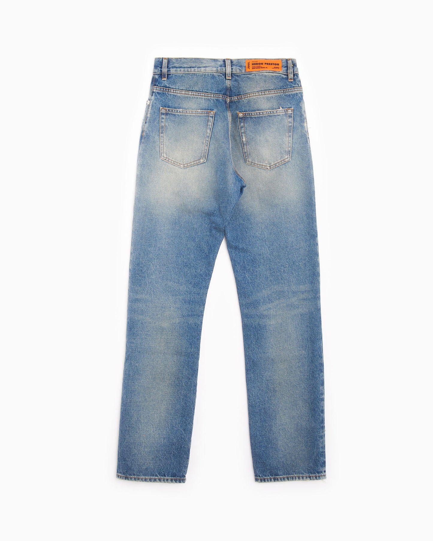 Pantalones vaqueros Heron Preston Distressed Regular Men's Pants para hombre