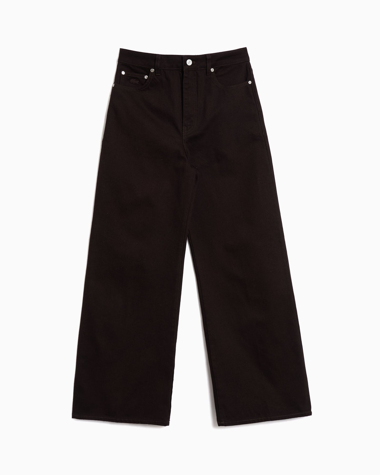 Pantalones vaqueros Wide Leg Relaxed Lacoste Retro para mujer