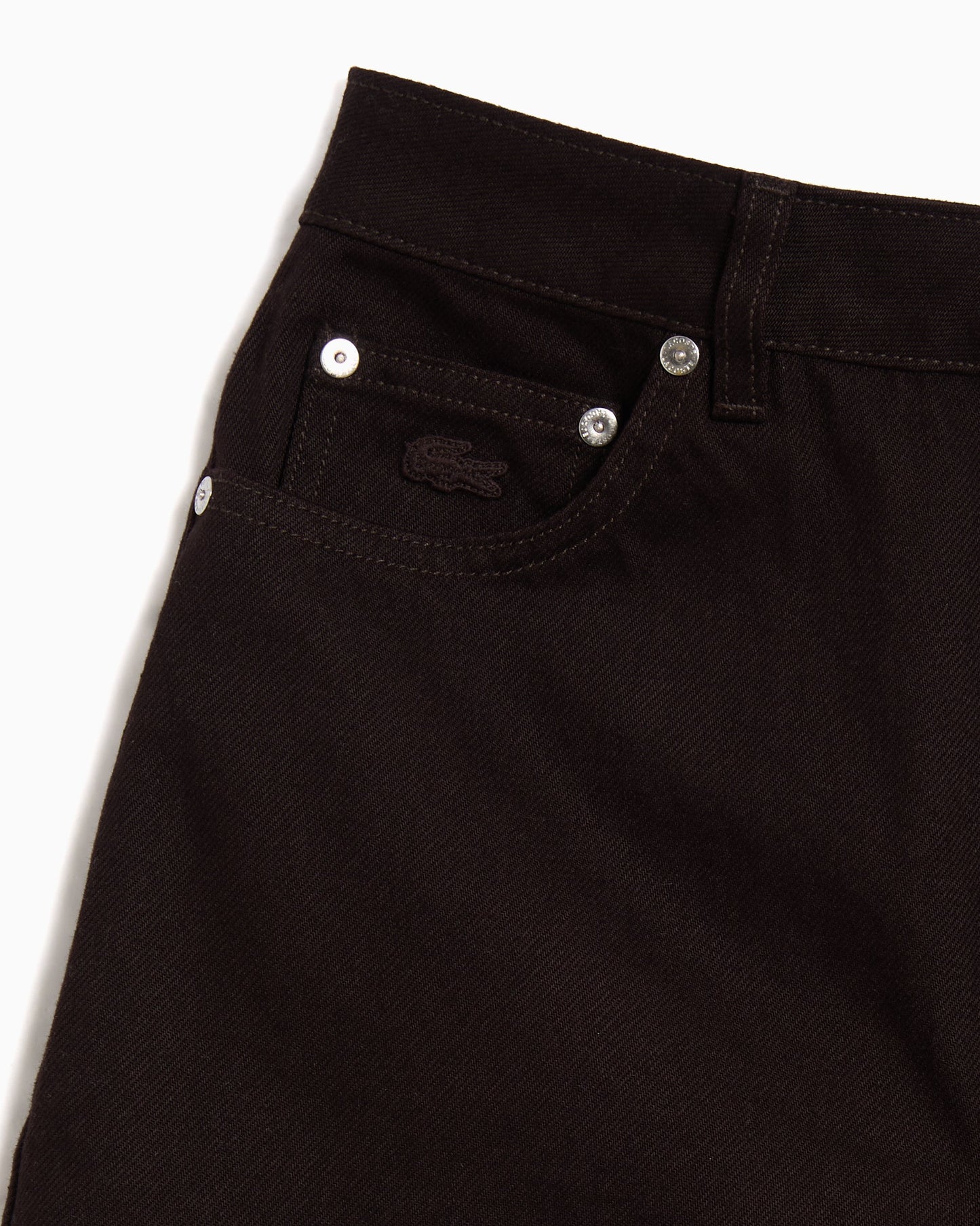 Pantalones vaqueros Wide Leg Relaxed Lacoste Retro para mujer