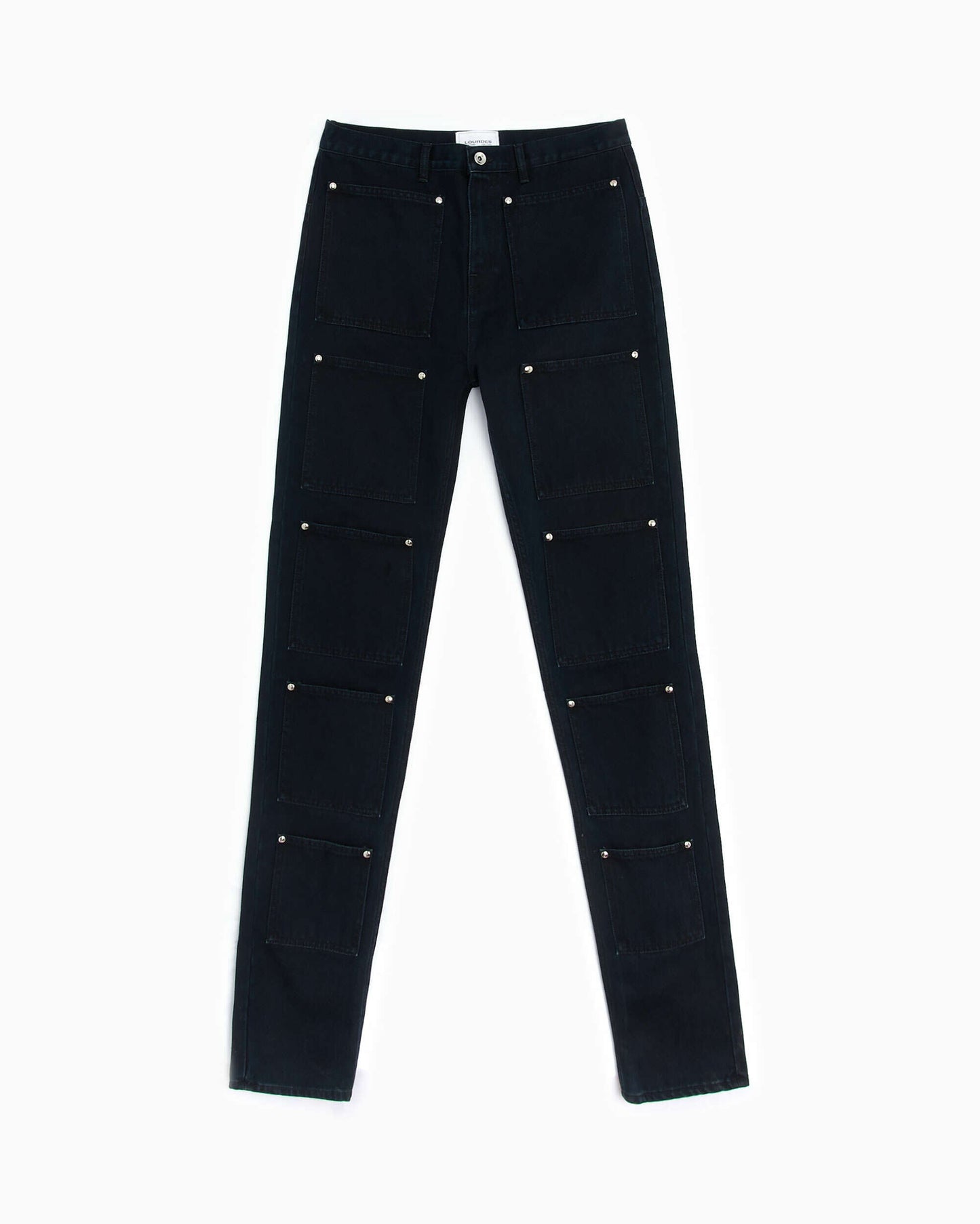 Pantalones vaqueros Lourdes New York Lourdes 10 Pocket Unisex Denim Pants Unisex