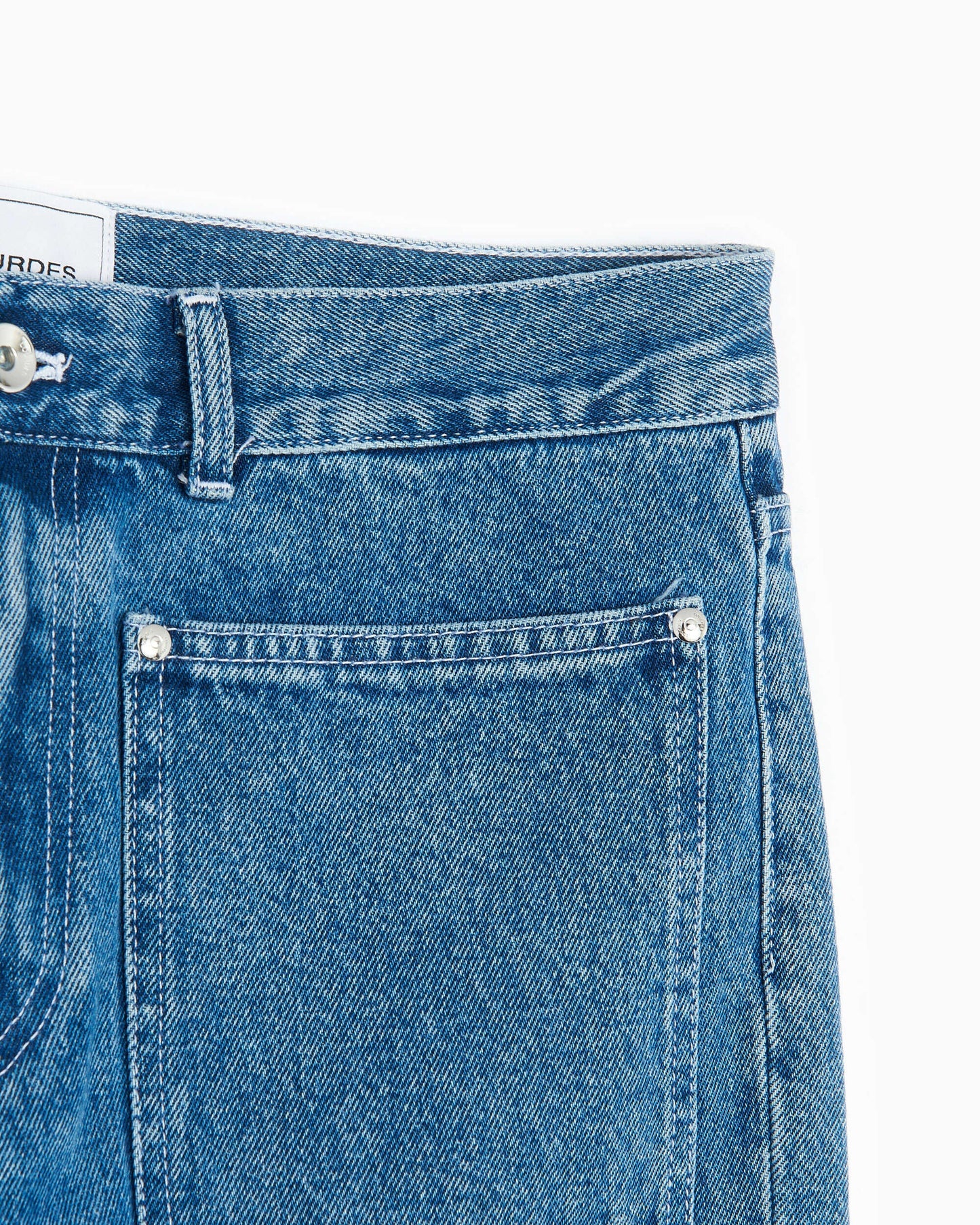 Pantalones vaqueros Lourdes New York Lourdes 20 Pocket Unisex Denim Pants Unisex