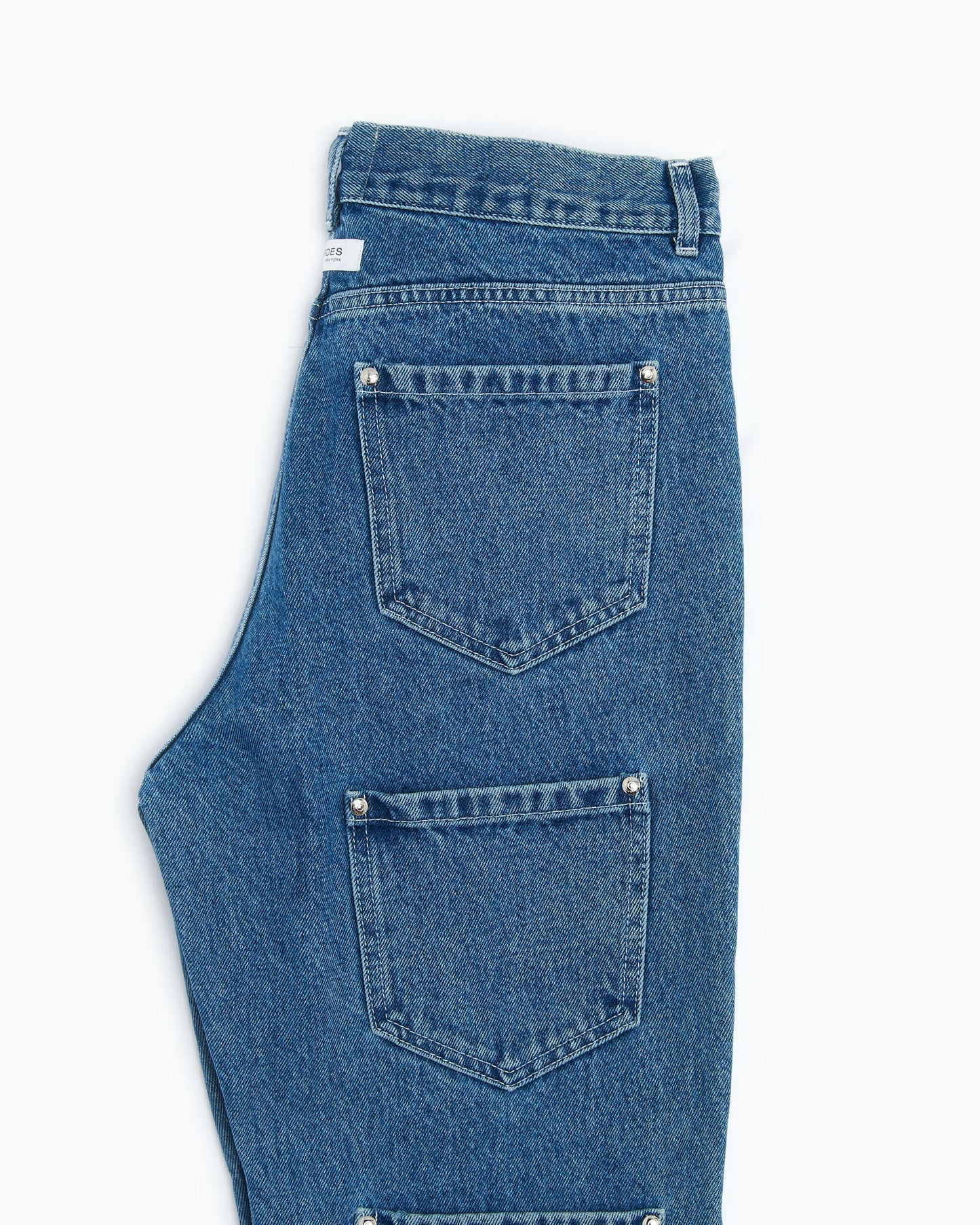 Pantalones vaqueros Lourdes New York Lourdes 20 Pocket Unisex Denim Pants Unisex