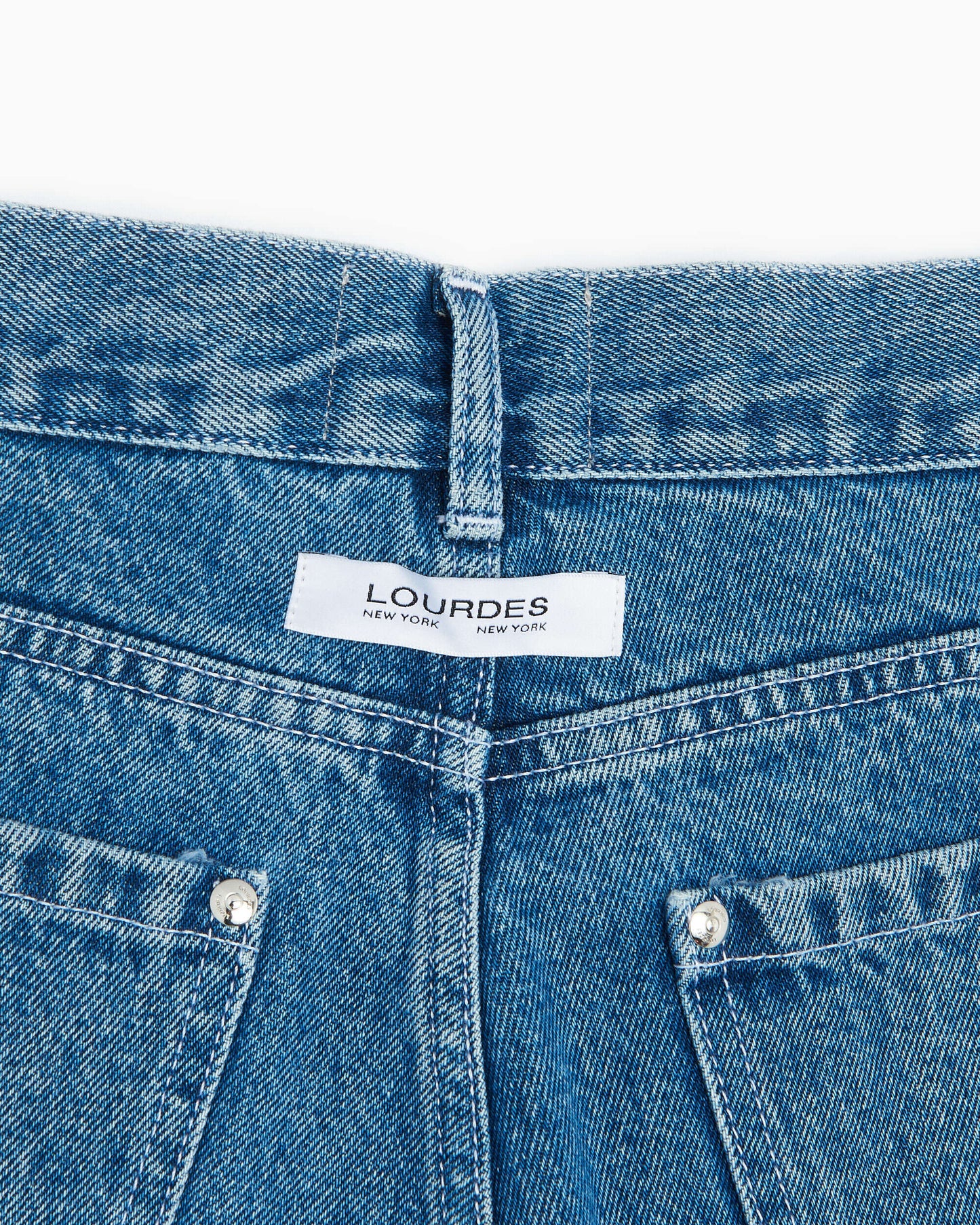 Pantalones vaqueros Lourdes New York Lourdes 20 Pocket Unisex Denim Pants Unisex