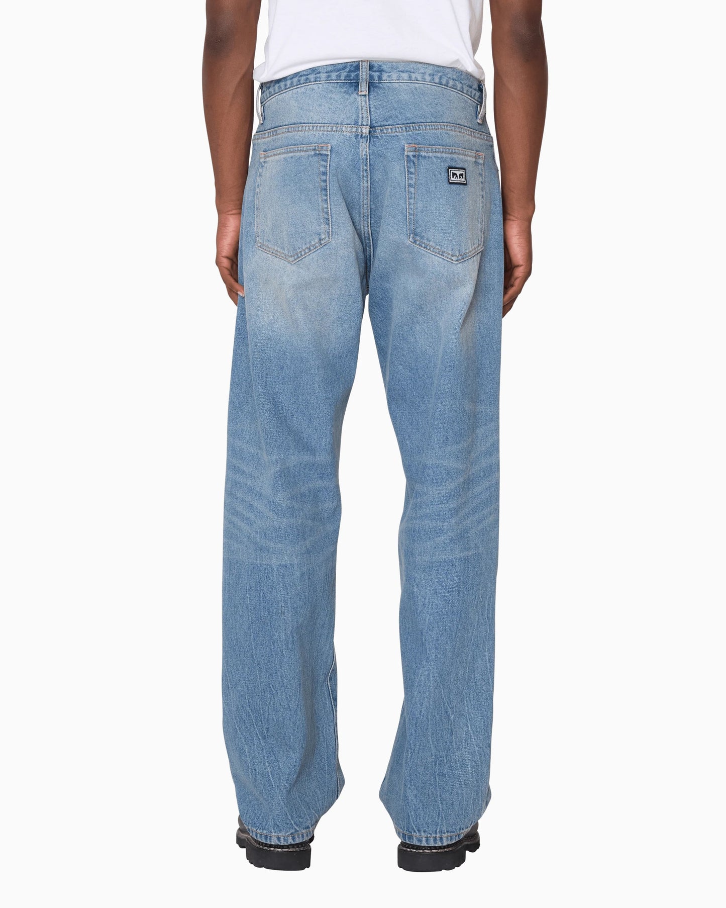 Pantalones vaqueros Straight OBEY Clothing Boxcar para hombre