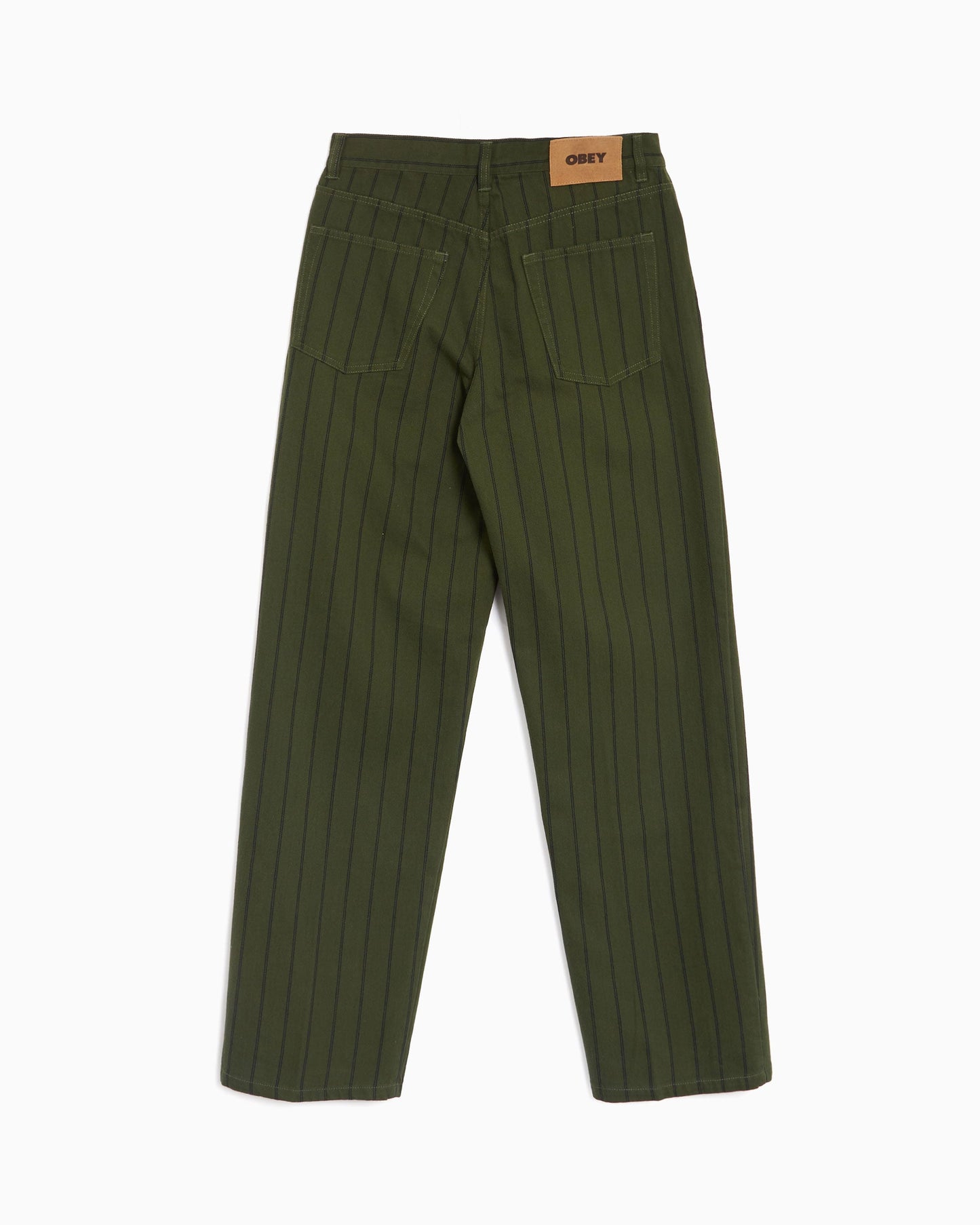 Pantalones vaqueros Baggy Relaxed OBEY Clothing Classic Stripe para hombre