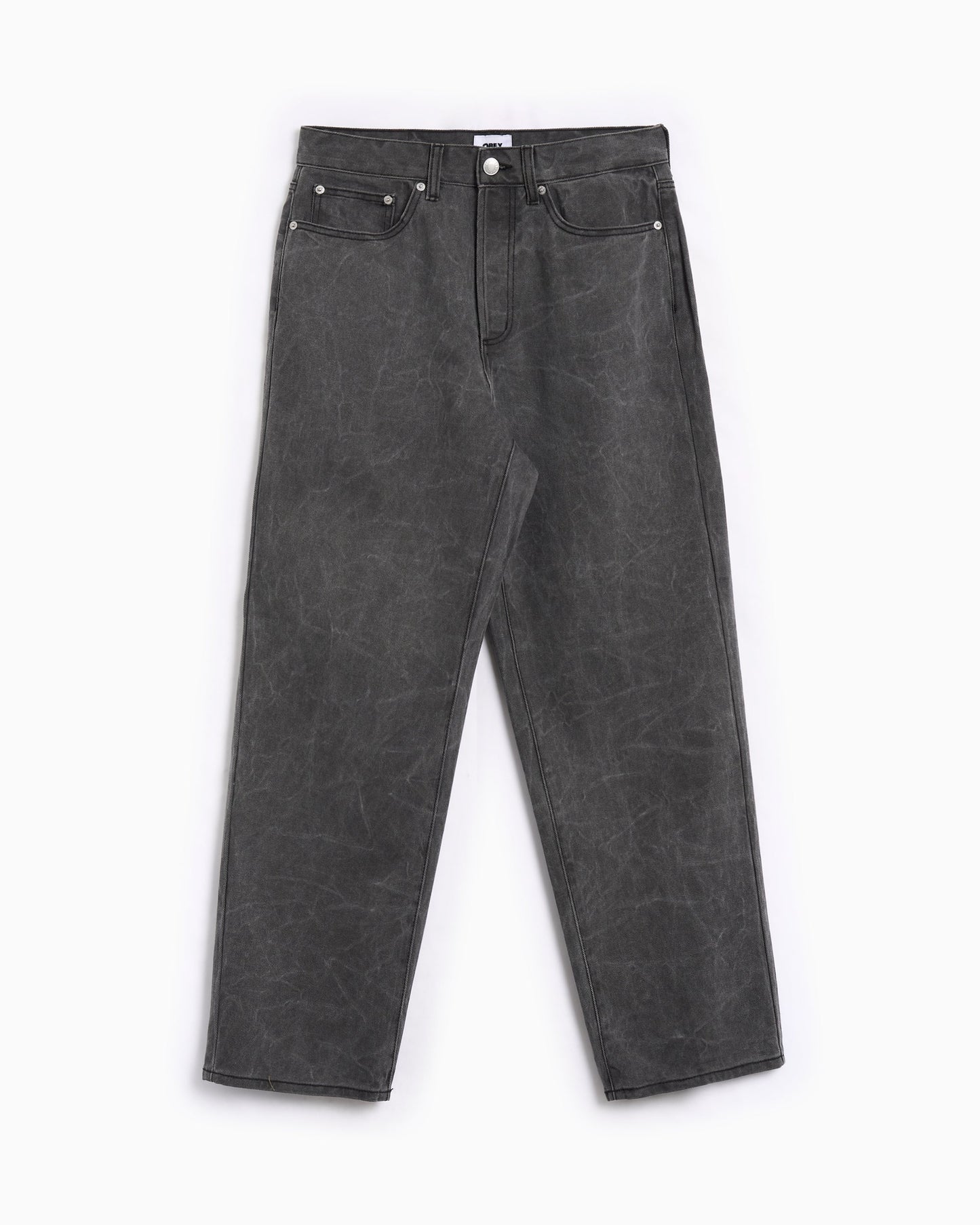 Pantalones vaqueros Baggy OBEY Clothing Classic Wrinkle para hombre