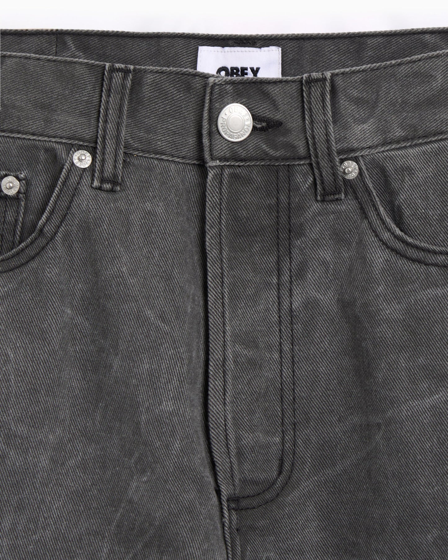 Pantalones vaqueros Baggy OBEY Clothing Classic Wrinkle para hombre