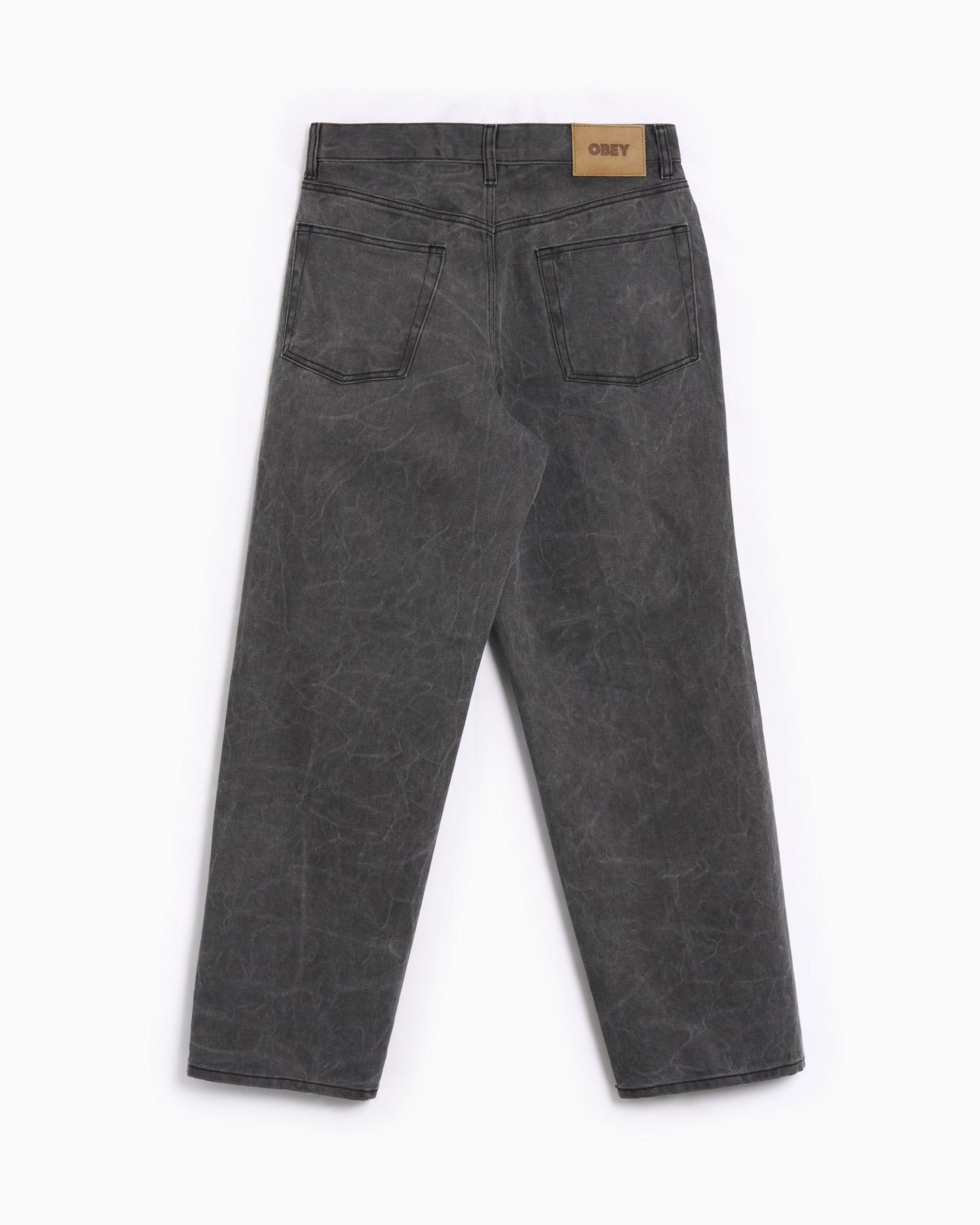 Pantalones vaqueros Baggy OBEY Clothing Classic Wrinkle para hombre