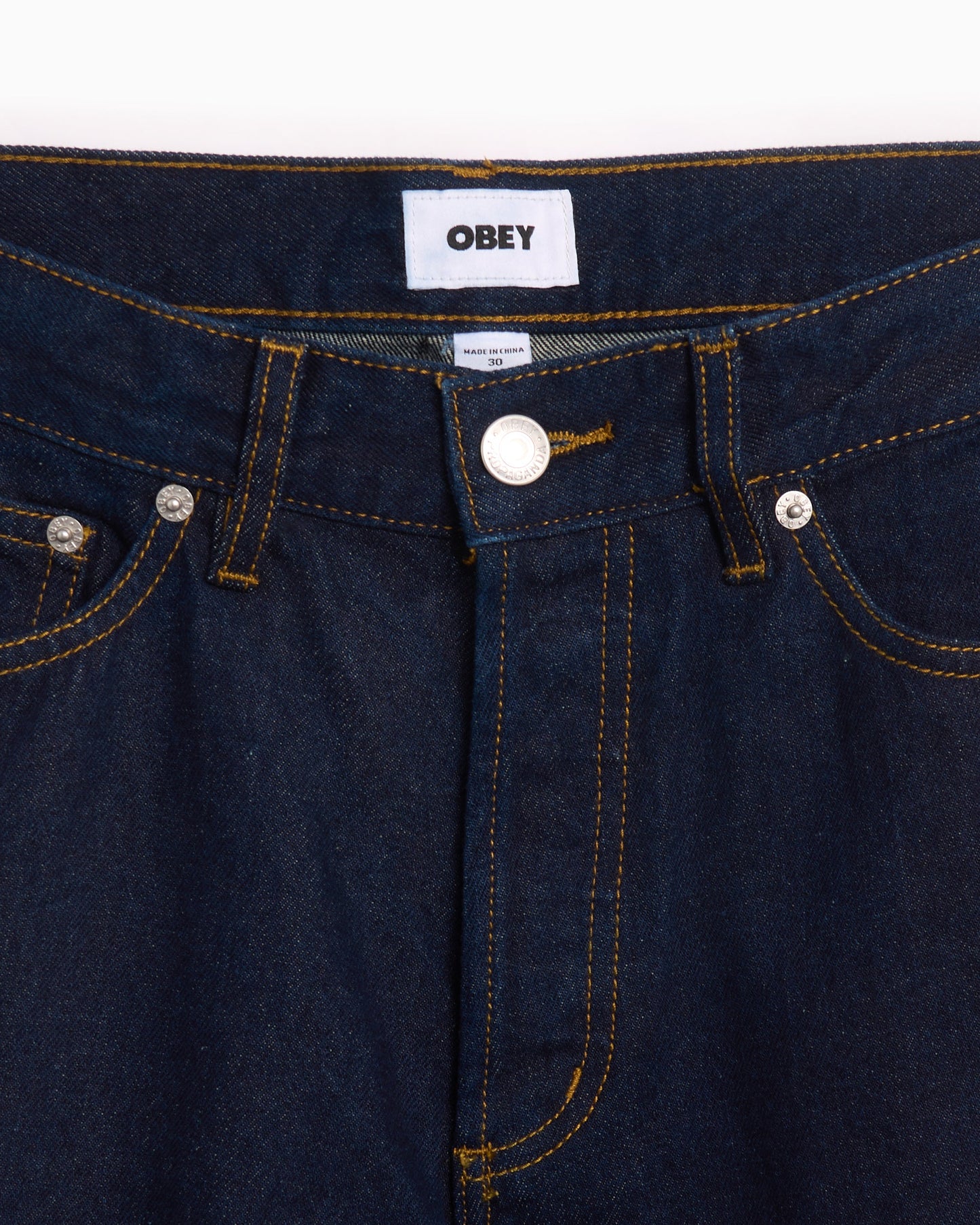 Pantalones vaqueros OBEY Clothing Hardwork Men's Denim Pants para hombre