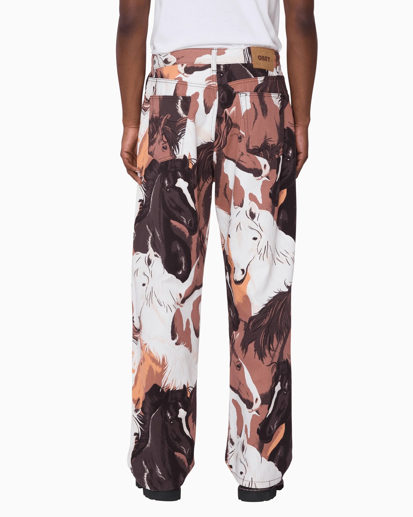 Pantalones vaqueros Baggy OBEY Clothing Horses para hombre