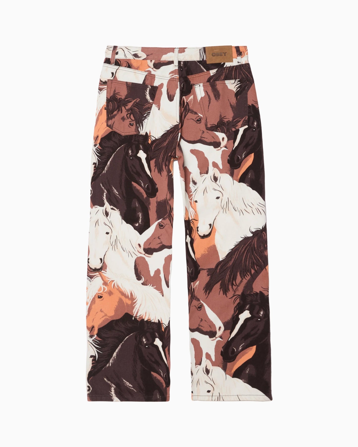 Pantalones vaqueros Baggy OBEY Clothing Horses para hombre