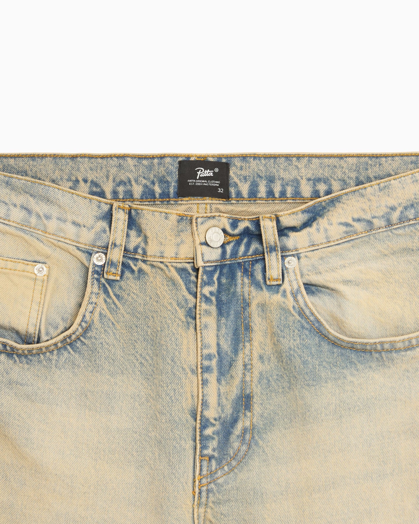 Pantalones vaqueros Baggy Patta Dirty Whiskers para hombre