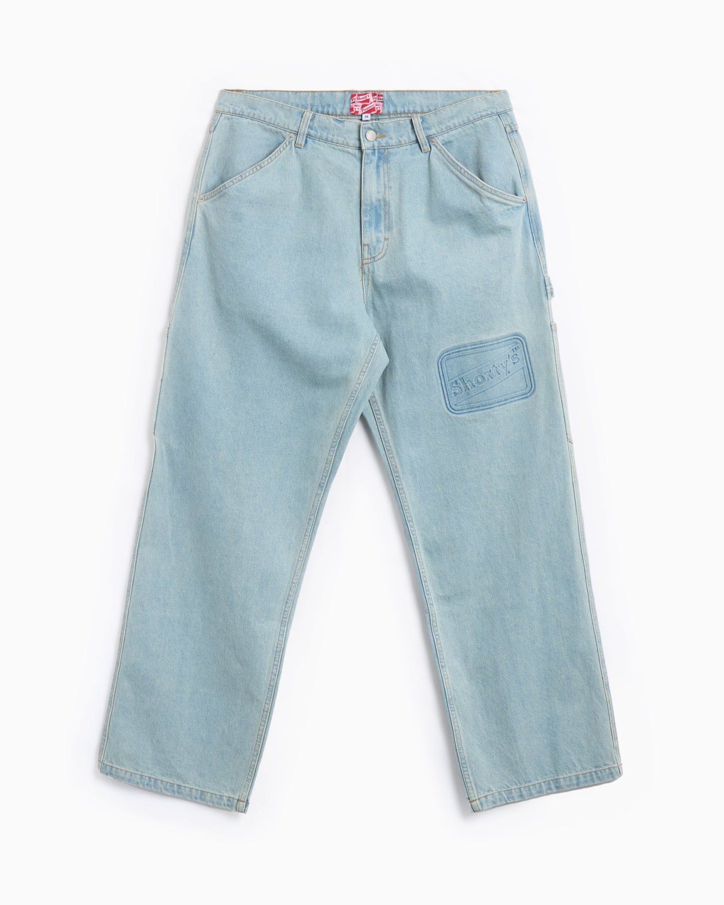 Pantalones vaqueros Carpenter Pleasures x Shortys Men's Box Logo Carpenter Pants para hombre