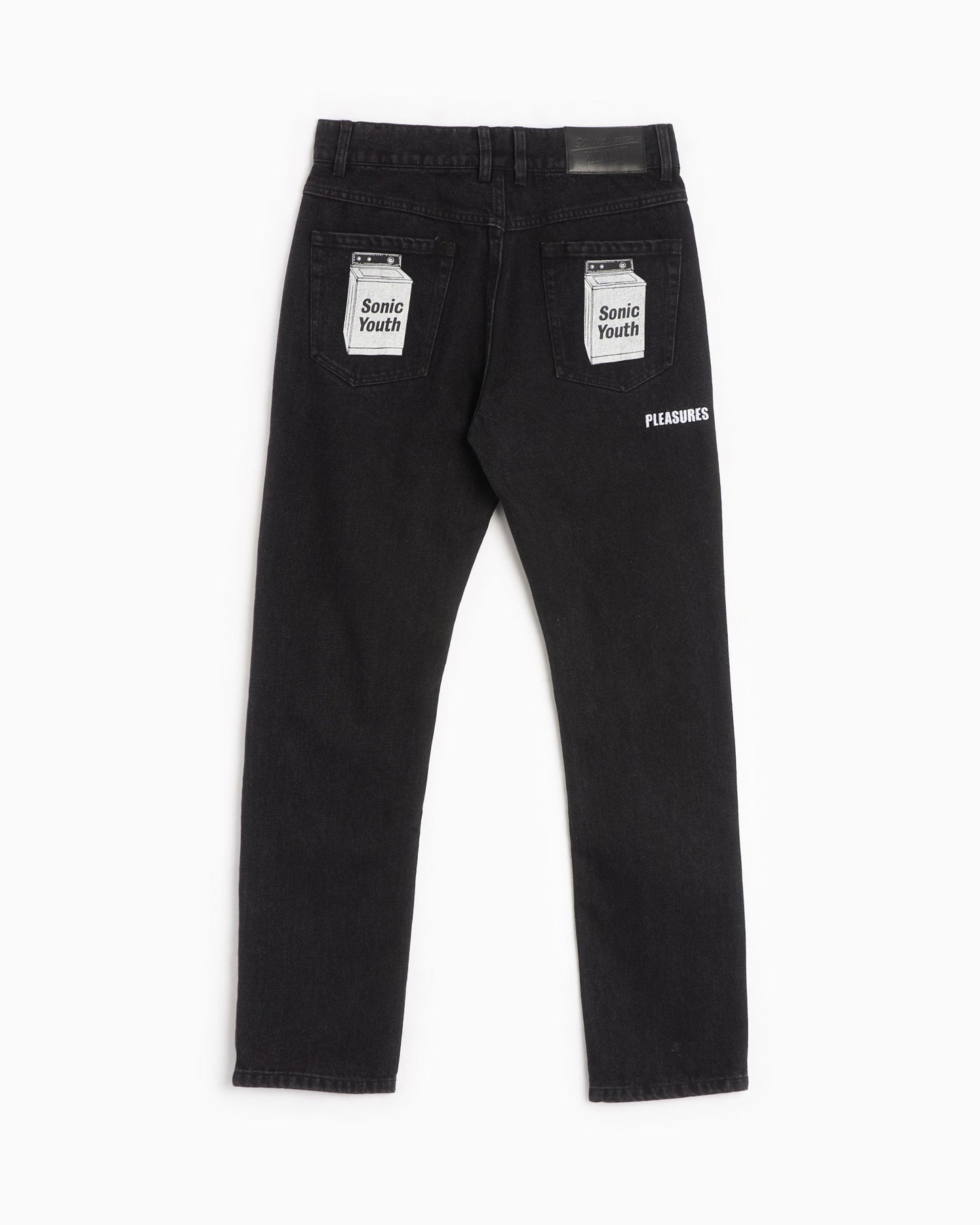 Pantalones vaqueros Pleasures x Sonic Youth Washing Machine Men's Denim Pants para hombre