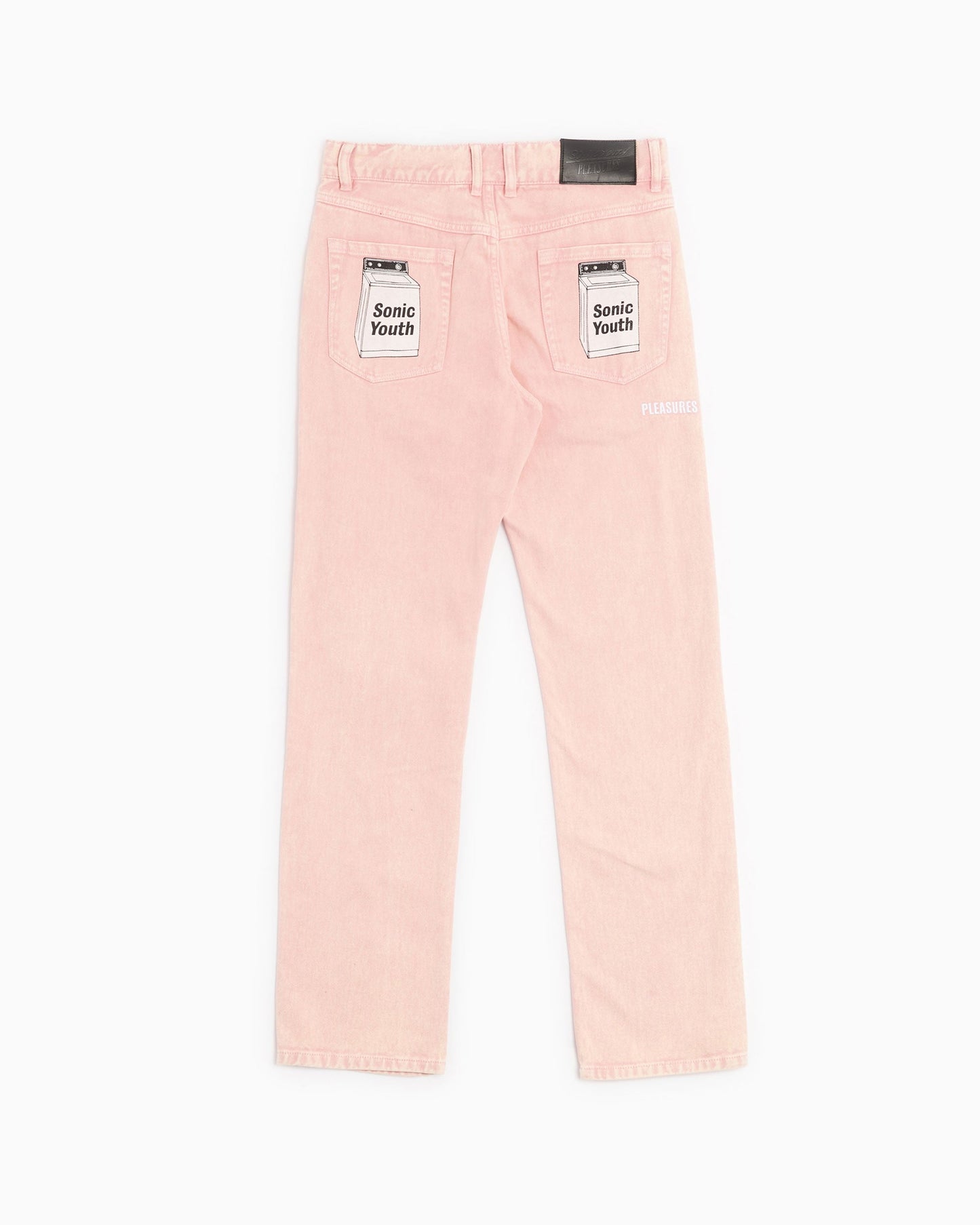 Pantalones vaqueros Pleasures x Sonic Youth Washing Machine Men's Denim Pants para hombre